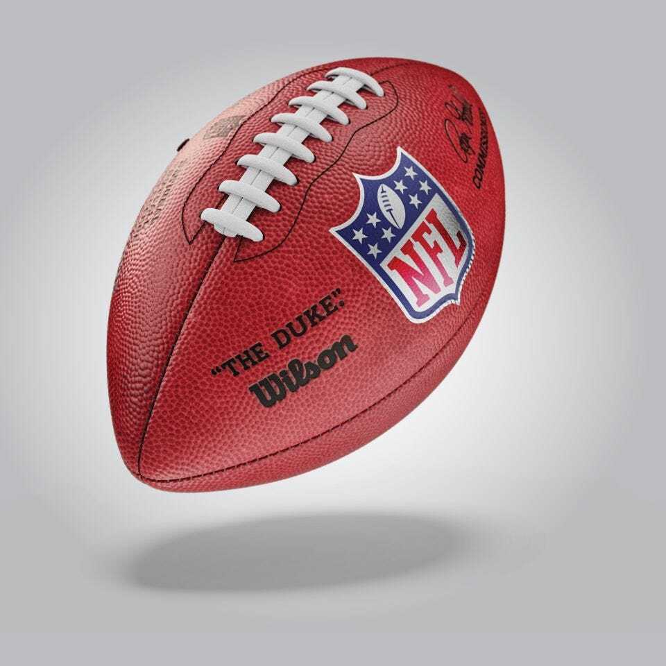 Wilson THE DUKE アメフト革 ボール【オフィシャルサイズ】 | END ZONE