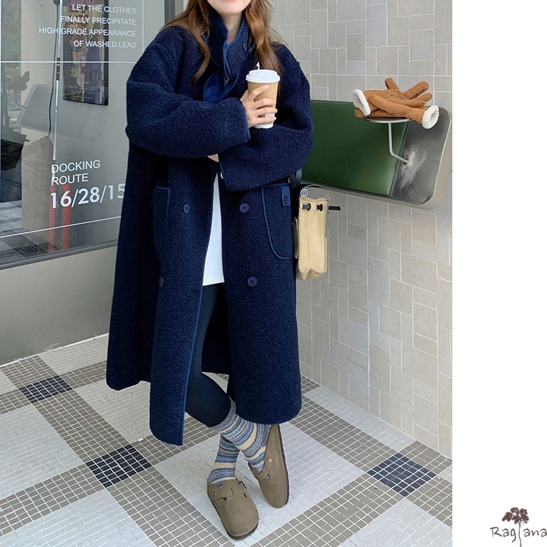 ボア ロングコート M 250447 | Raglana