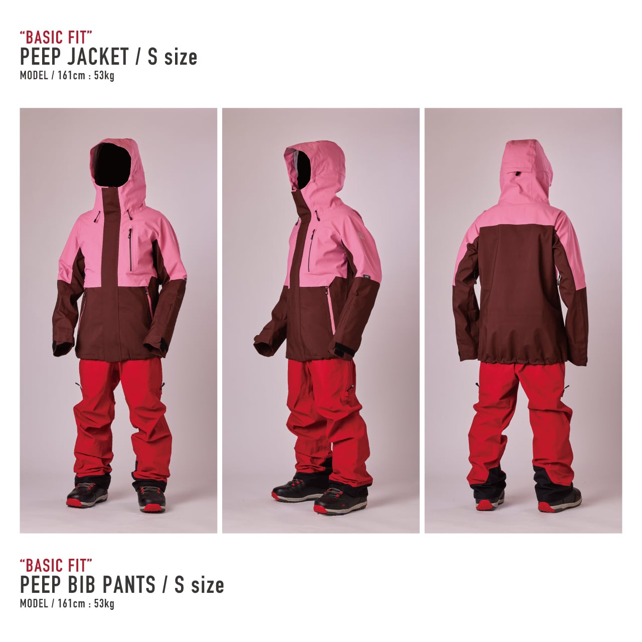 unfudge snow wear 『 PEEP JACKET 』 24-25 スノーボード ウェア