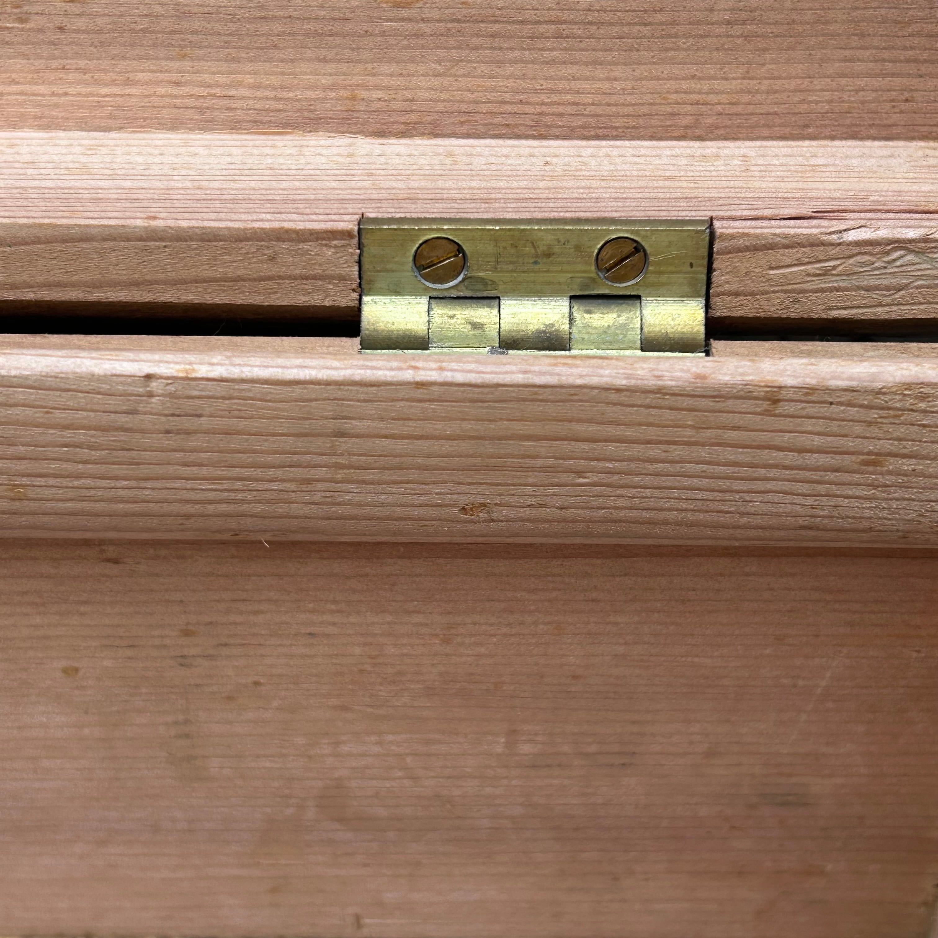 イギリス アンティーク 鍵付きDitty box ウッドボックス オールド
