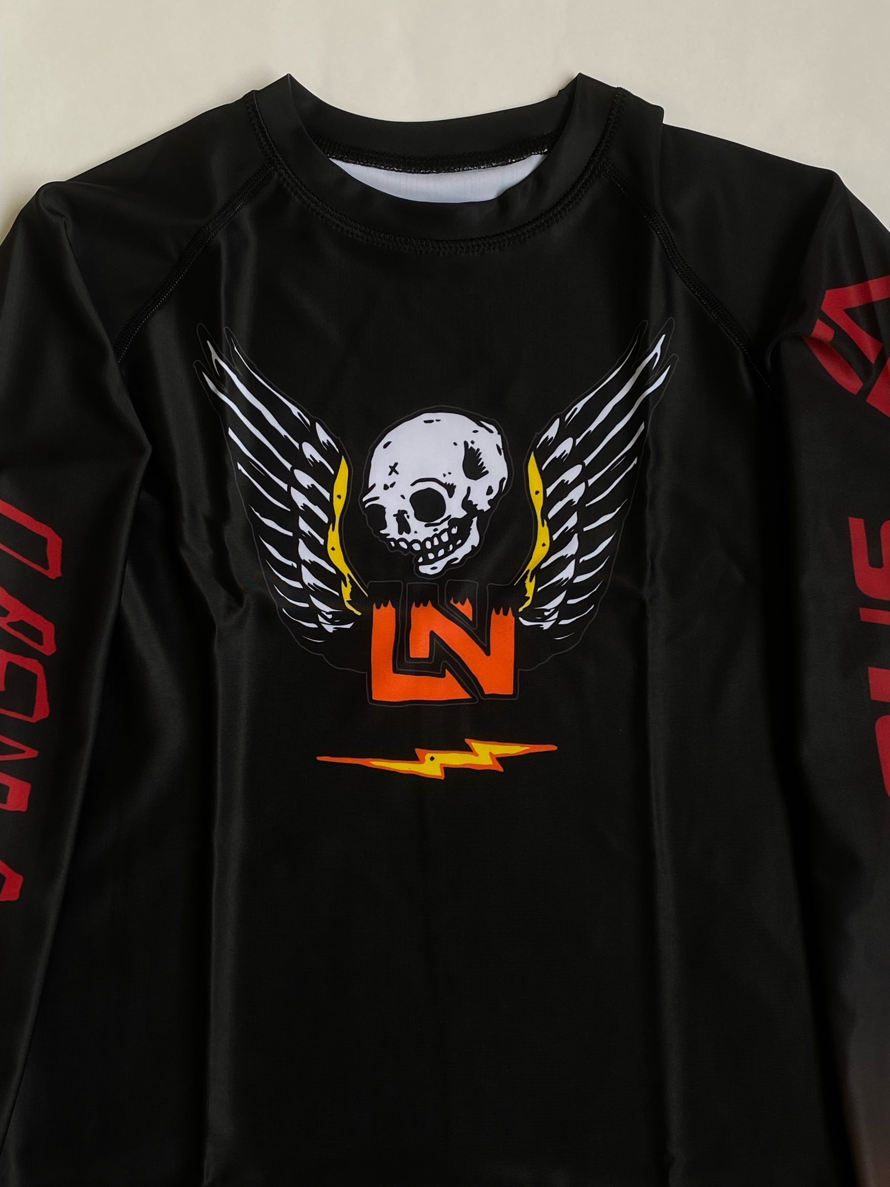 REBELLIOUS BEHAVIOR コラボ 男女兼用サイズRASH GUARD FULL SLEVE
