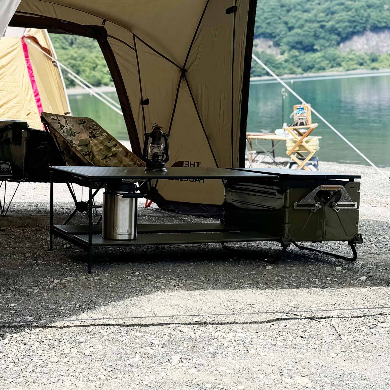 H&O SCブリッジテーブル50 | outdoor MIL's