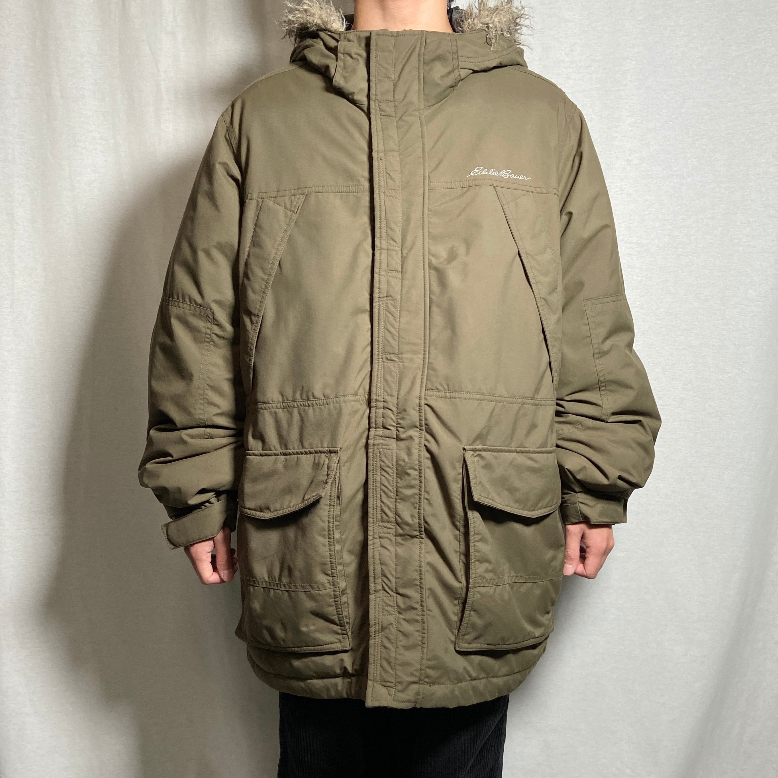 Eddie Bauer WEATHEREDGE エディーバウアー ナイロン ダウンジャケット