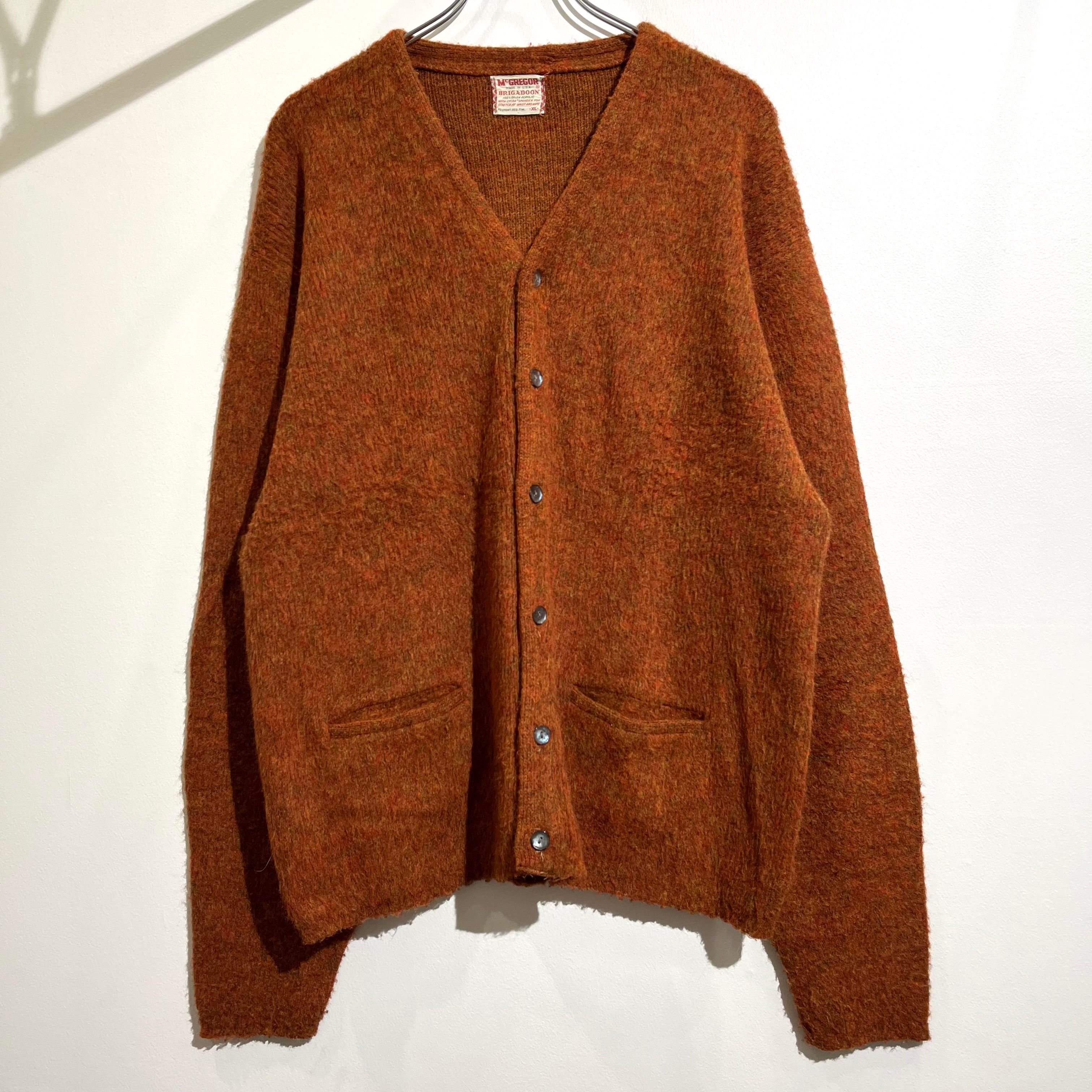 60s McGREGOR BRIGADOON Acryl Cardigan 60年代 マクレガー アクリル