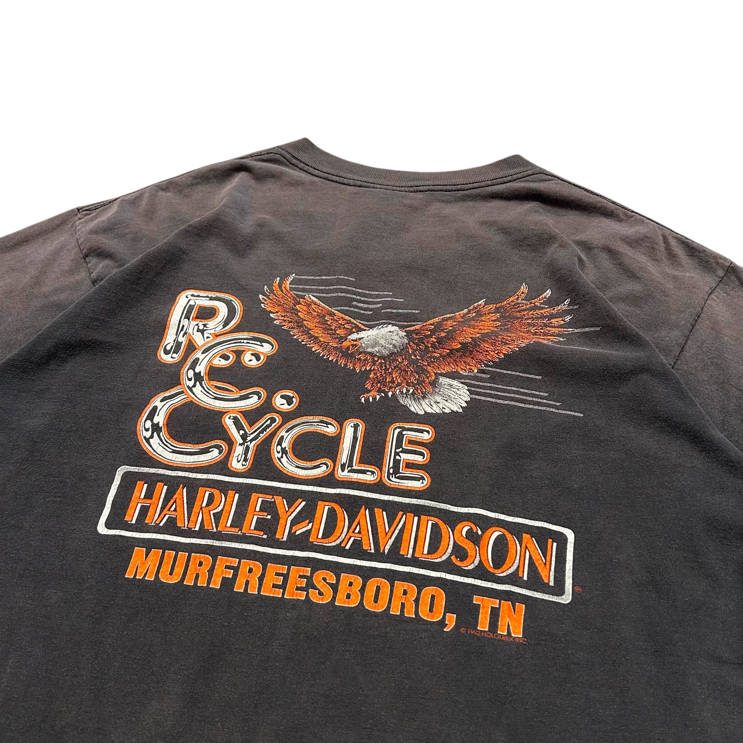 90's USA製 Harley Davidson Printed T-Shirt L / ハーレー