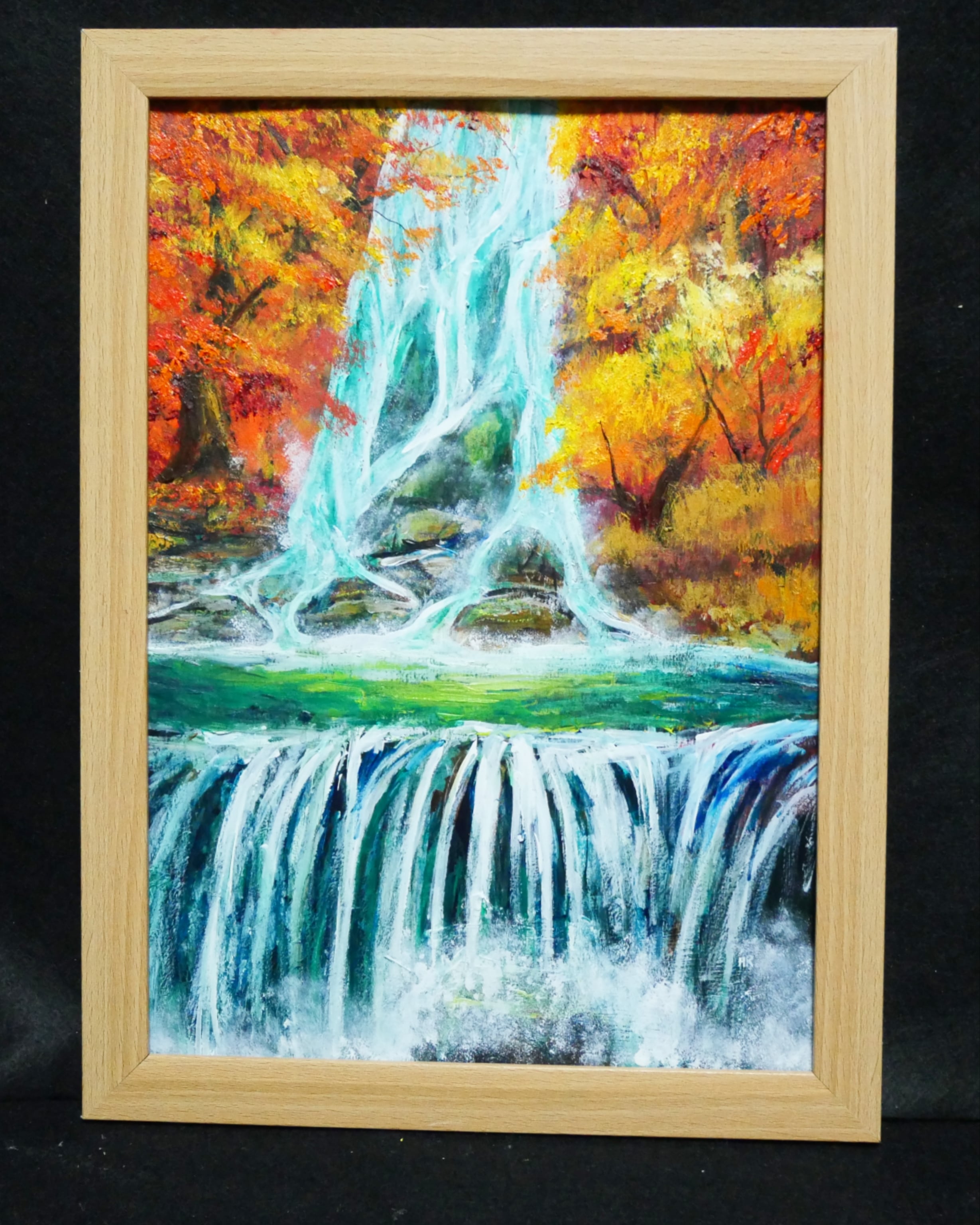 油絵 絵画【冬の朝日】 油絵 絵画【冬の朝日】 油絵 絵画【冬の朝日