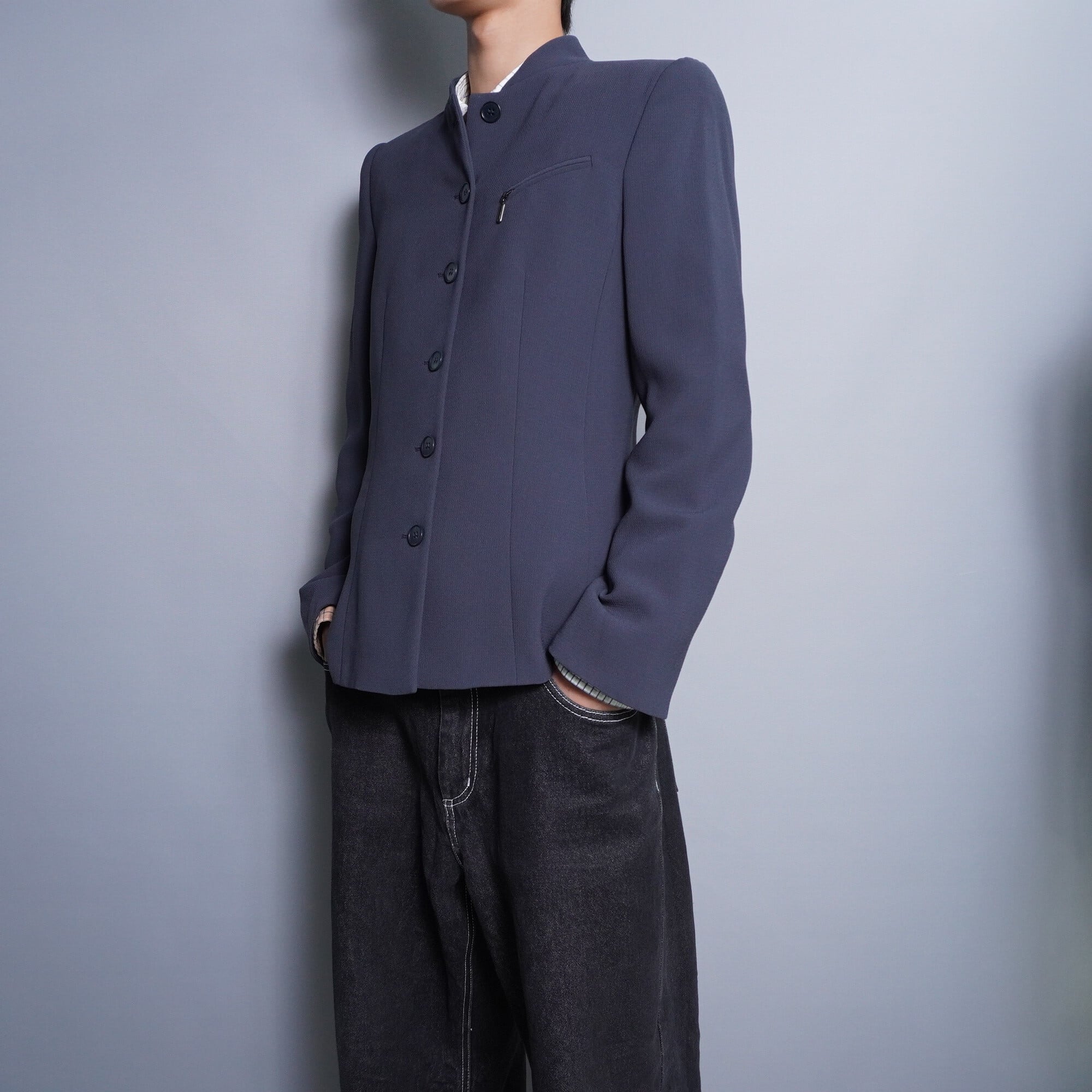 EMPORIO ARMANI】マオカラージャケット | ブランド古着屋 Jesus Judas