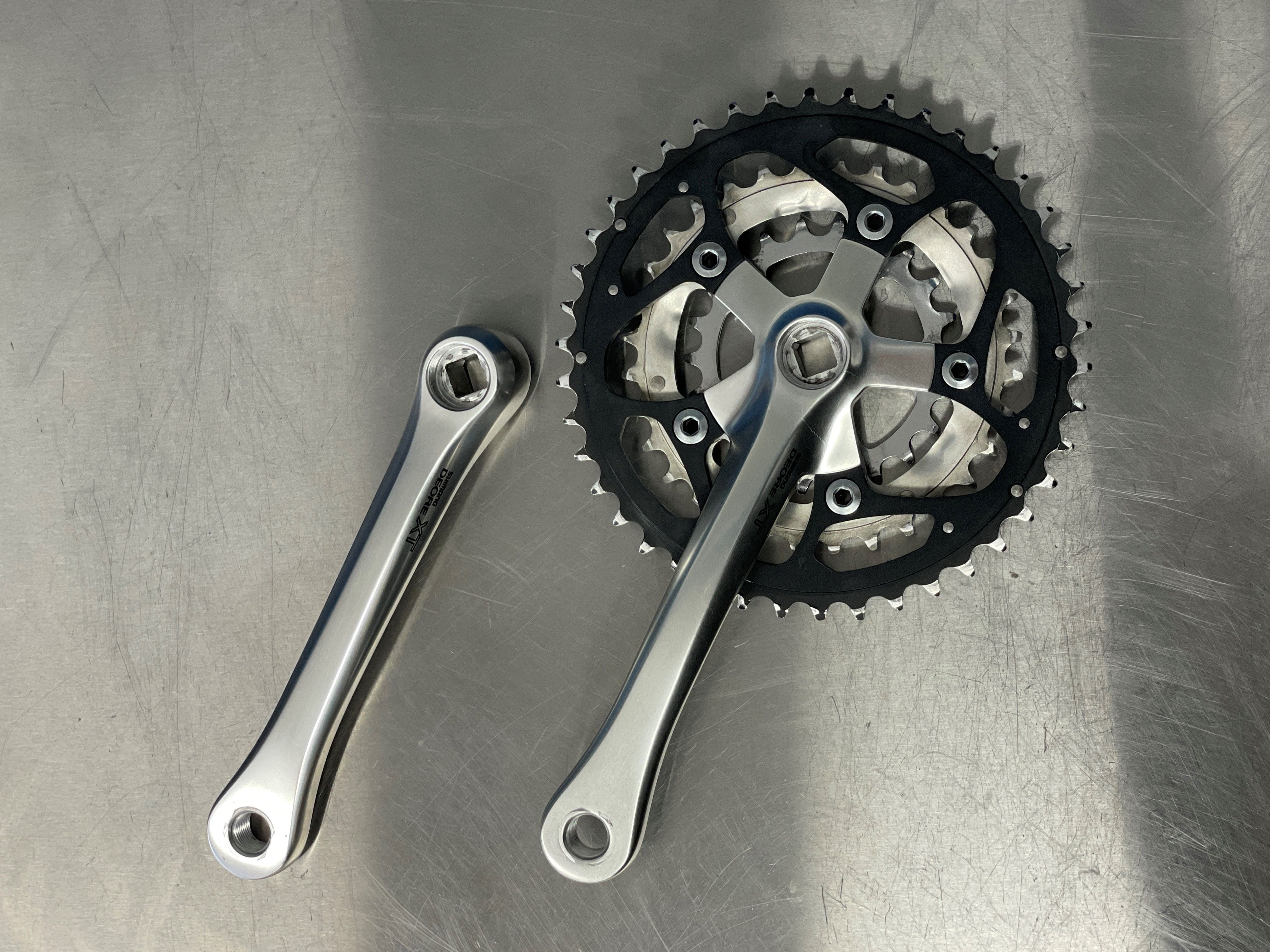 SHIMANO DEORE XT FC-M737 Crank set クリーニング済 | CALI BIKES SC
