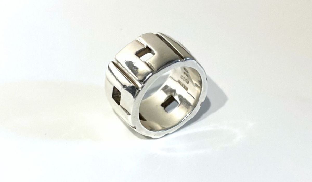 GUCCI グッチ シルバー リング 指輪 12号 SILVER SV925 シルバー925
