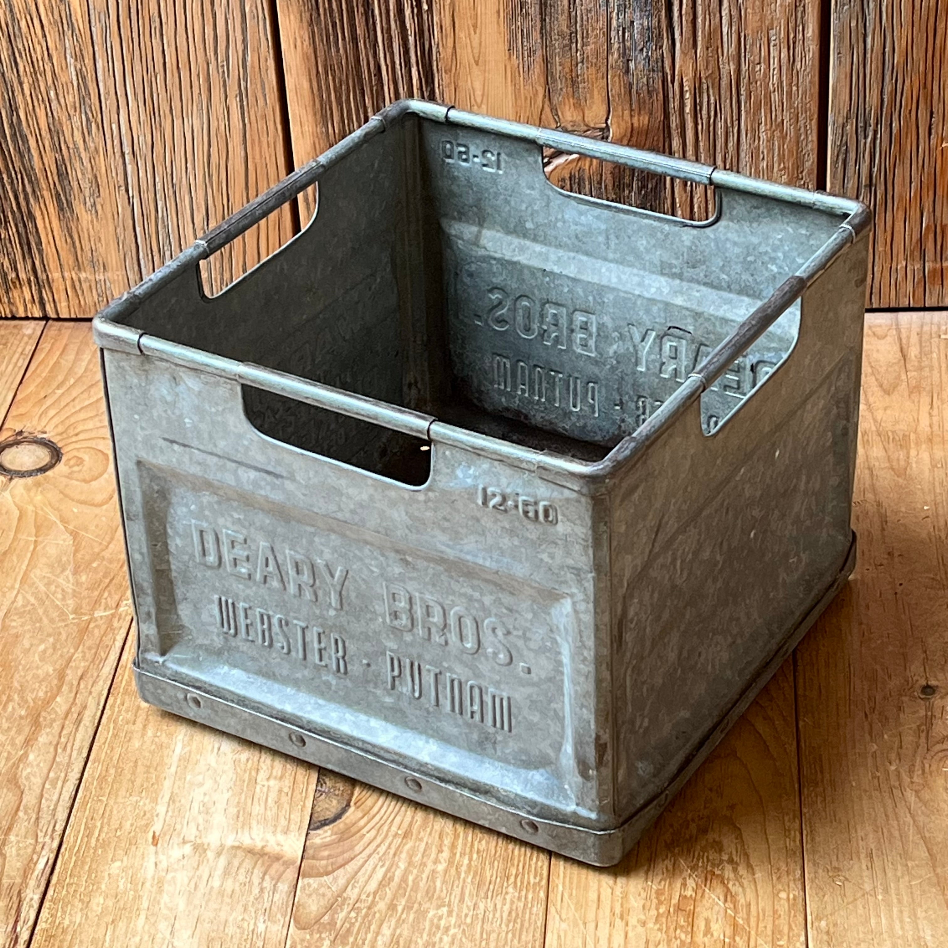 vintage USA70's milk crate ミルククレート vintage USA70's milk