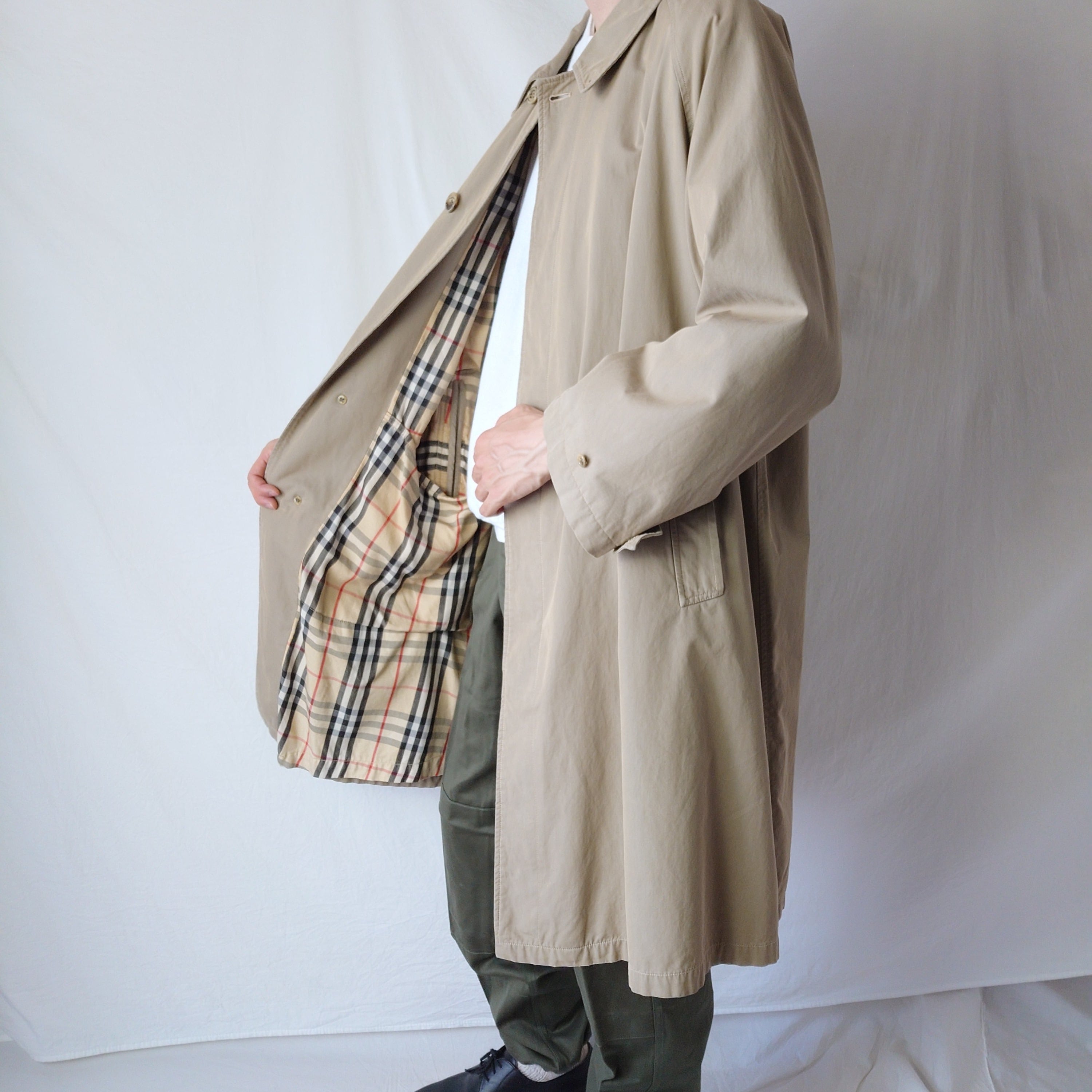 一枚袖・コットン100】Burberry バーバリー コート コマンダーII