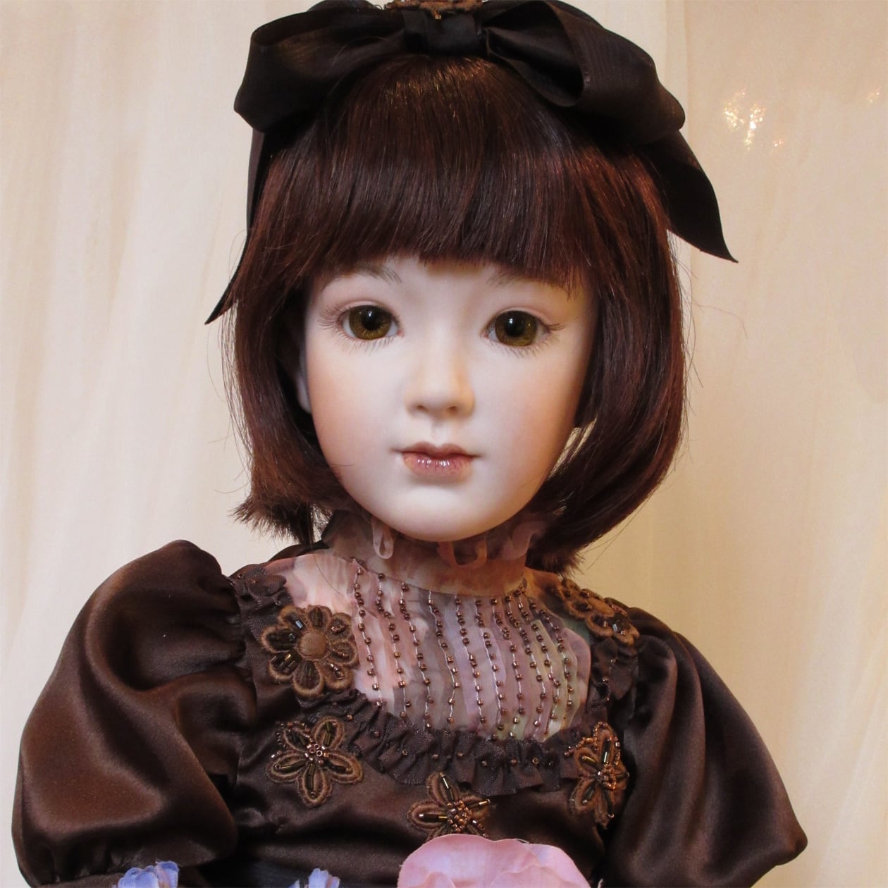 彩（約66cm）ビスクドール | 創作人形館ミワドールBASE店