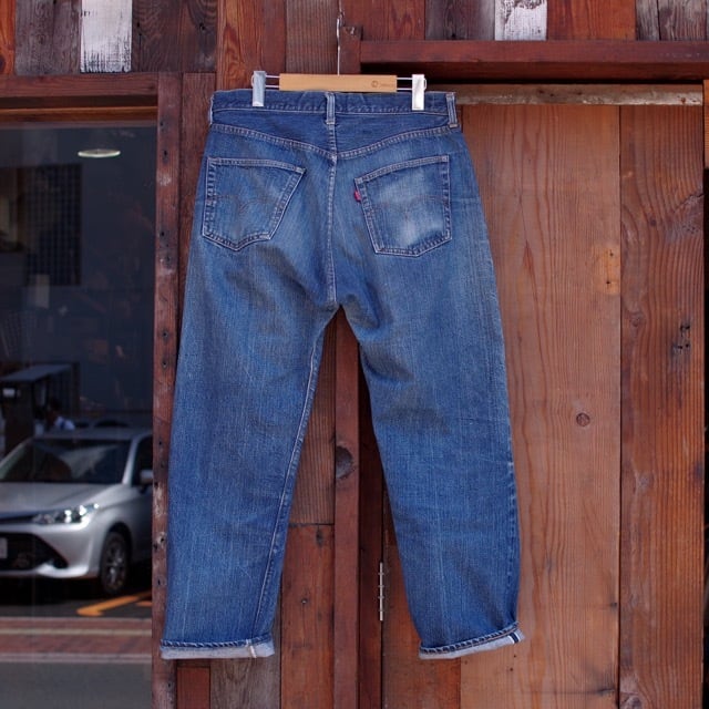 1970s Levi's 501 66 Single Red Line W34 L28.5 / リーバイス 66 前期
