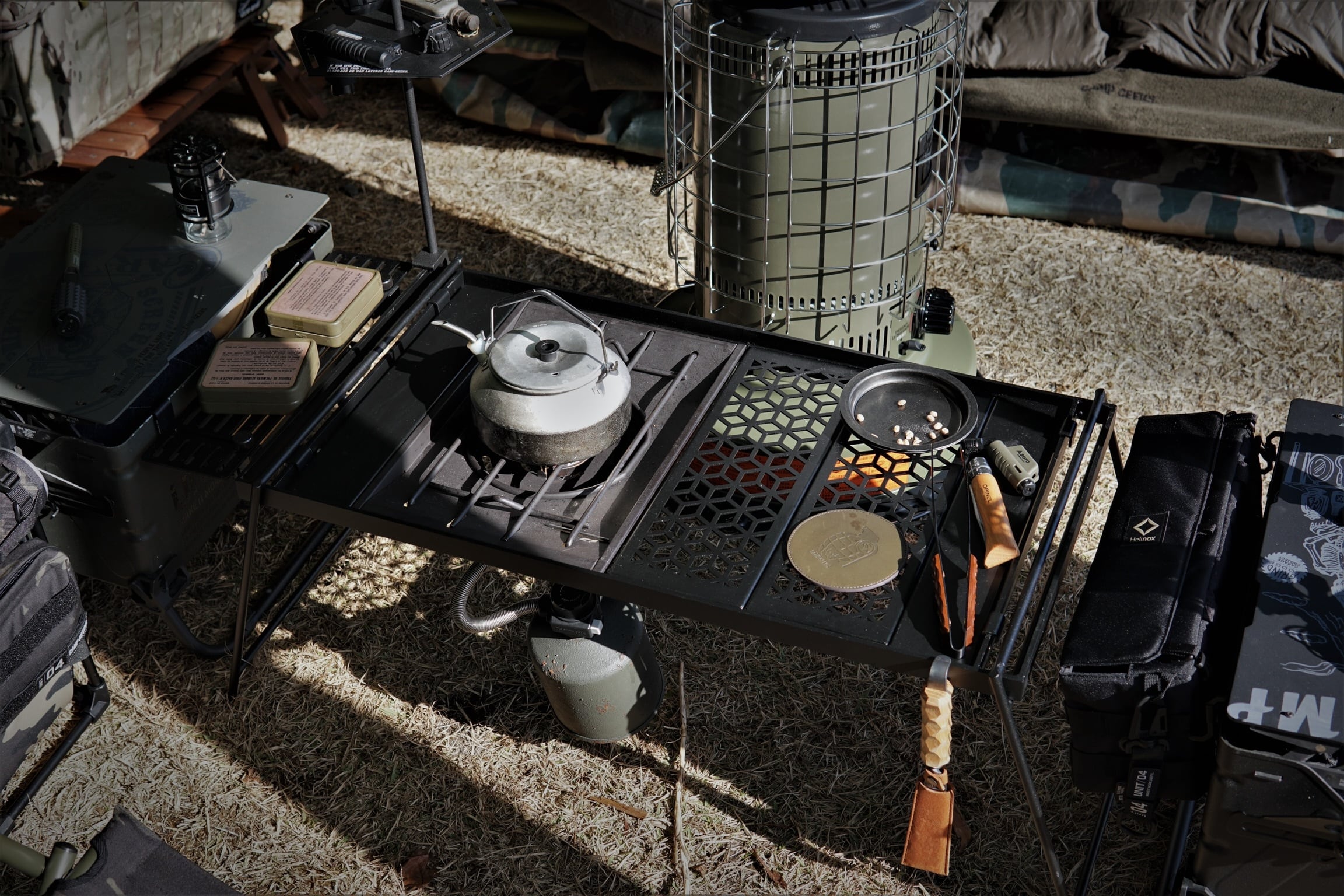 IGT 400脚 ブラック BLACKCAMP スノーピーク セパレートIGT IGT 400脚