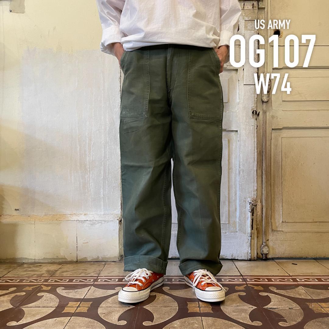GD393 US ARMY 米軍 アメリカ軍 ベイカーパンツ 60s OG107