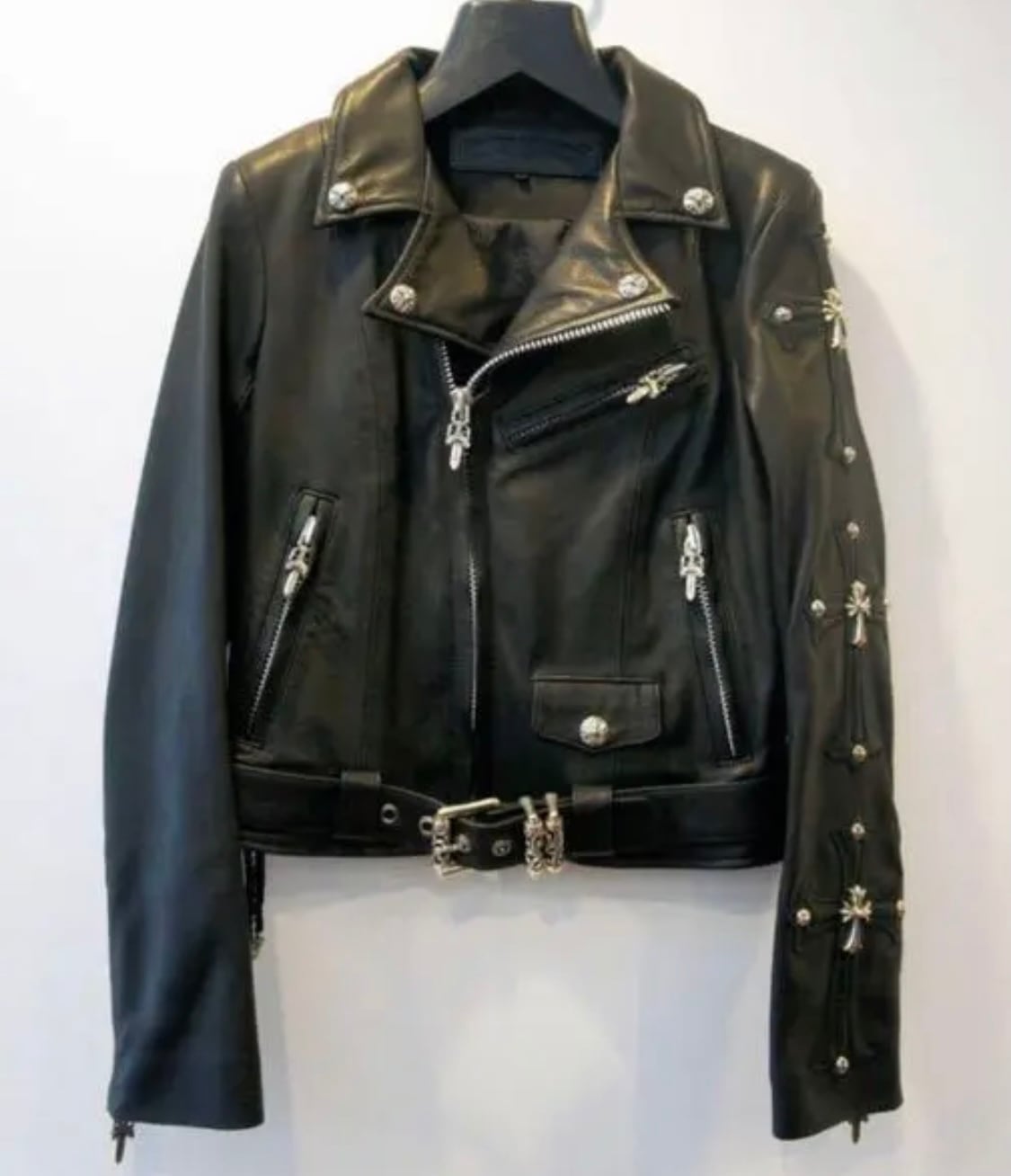 CHROME HEARTS レザージャケット ライダース レディース | chromehearts