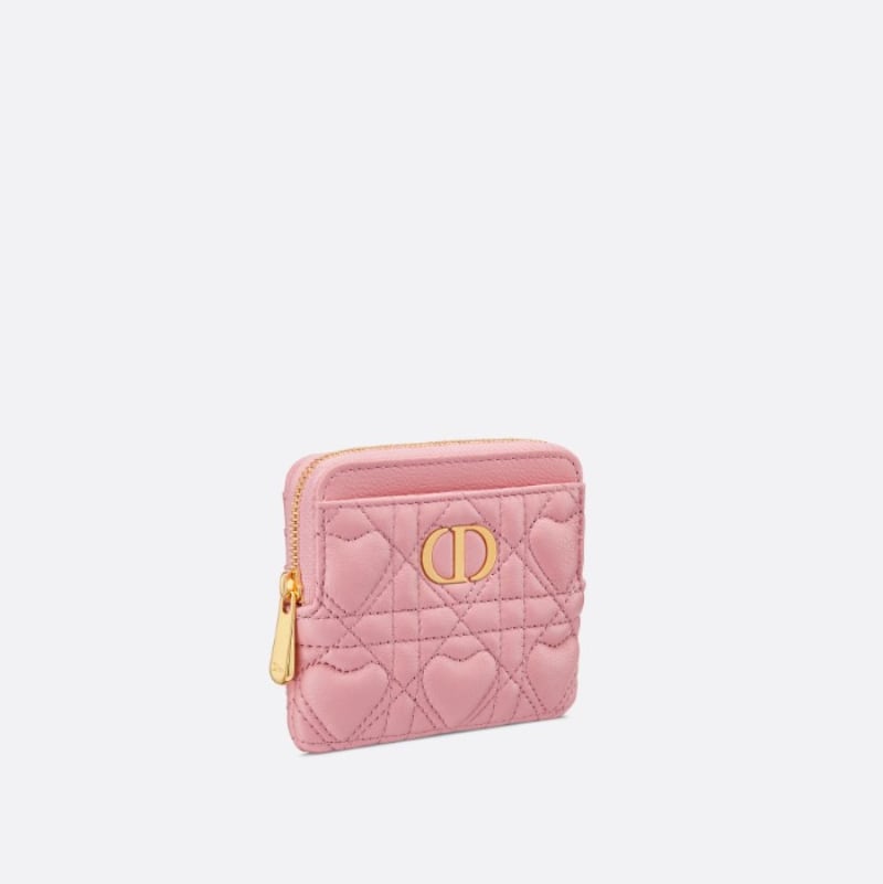 DIOR ディオール 日本限定 Caro Lavender ウォレット ホワイト