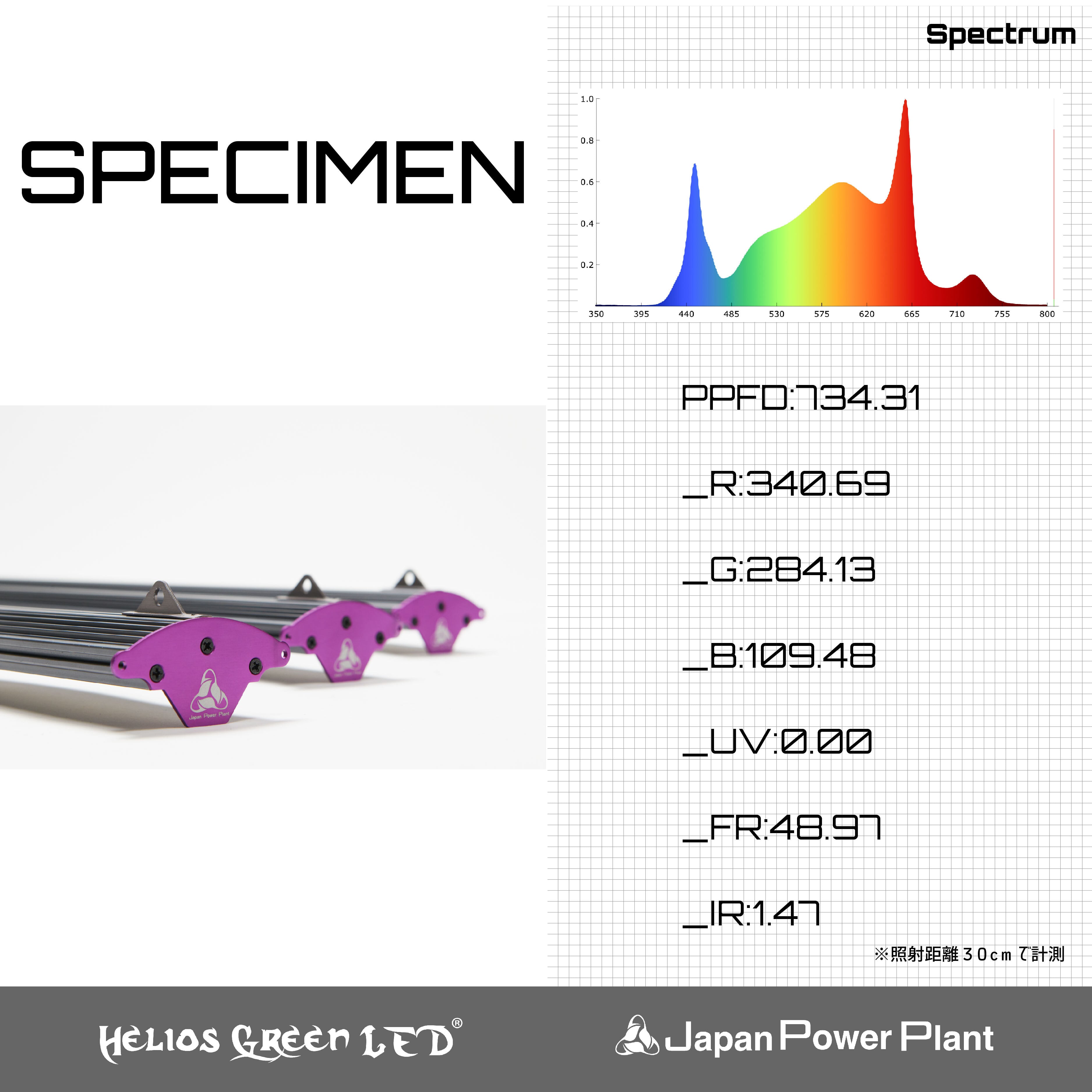◇ Helios Green LED シリーズ ／Helios Green LED SPESIMEN