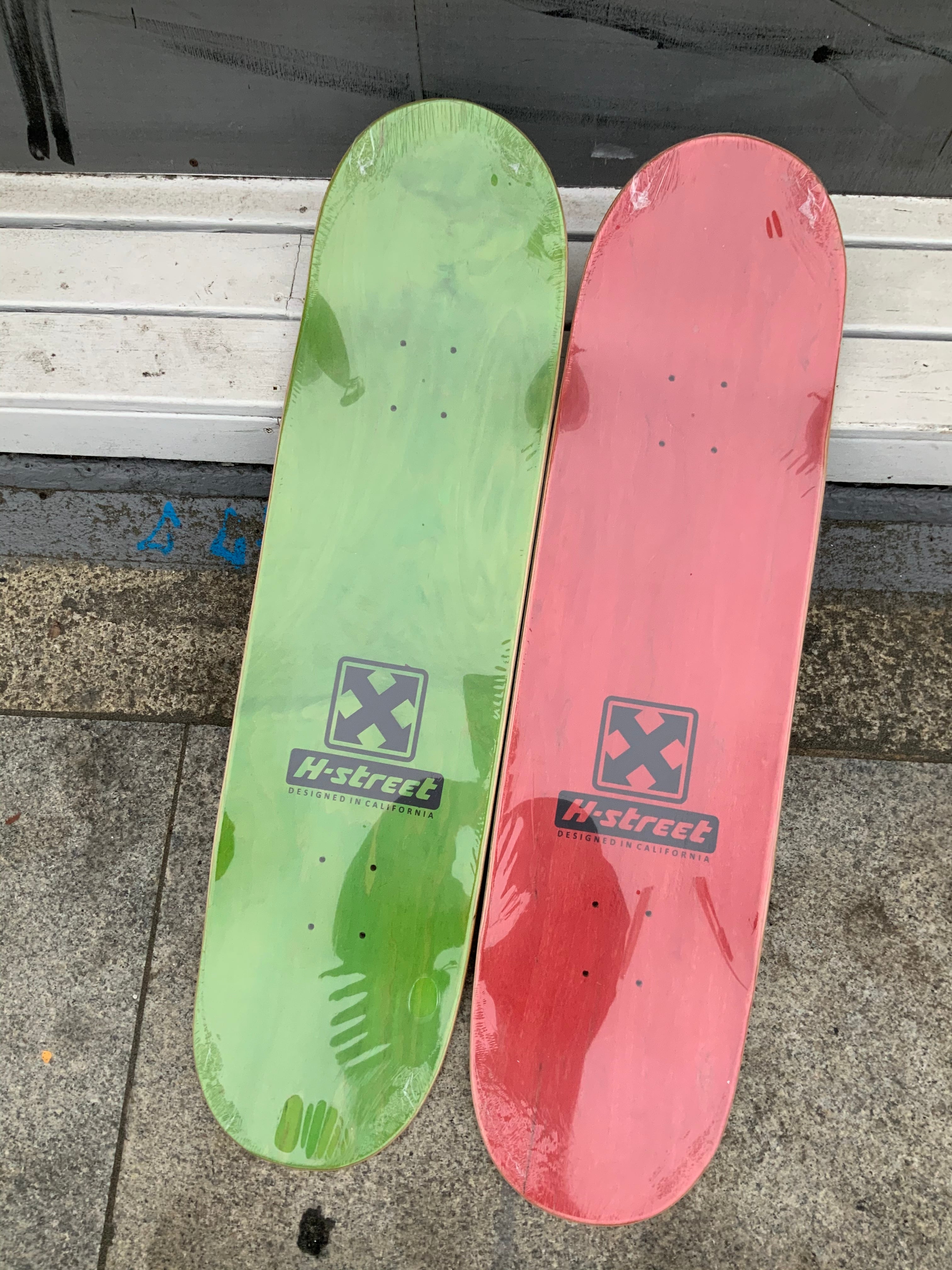 H-STREET SKATEBOARDING skate deck 【DANNY WAY HEAVY METAL TRAIN