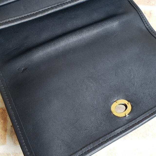 オールドコーチ ☆ USA製 レザー ターンロック 2WAY ショルダーバッグ