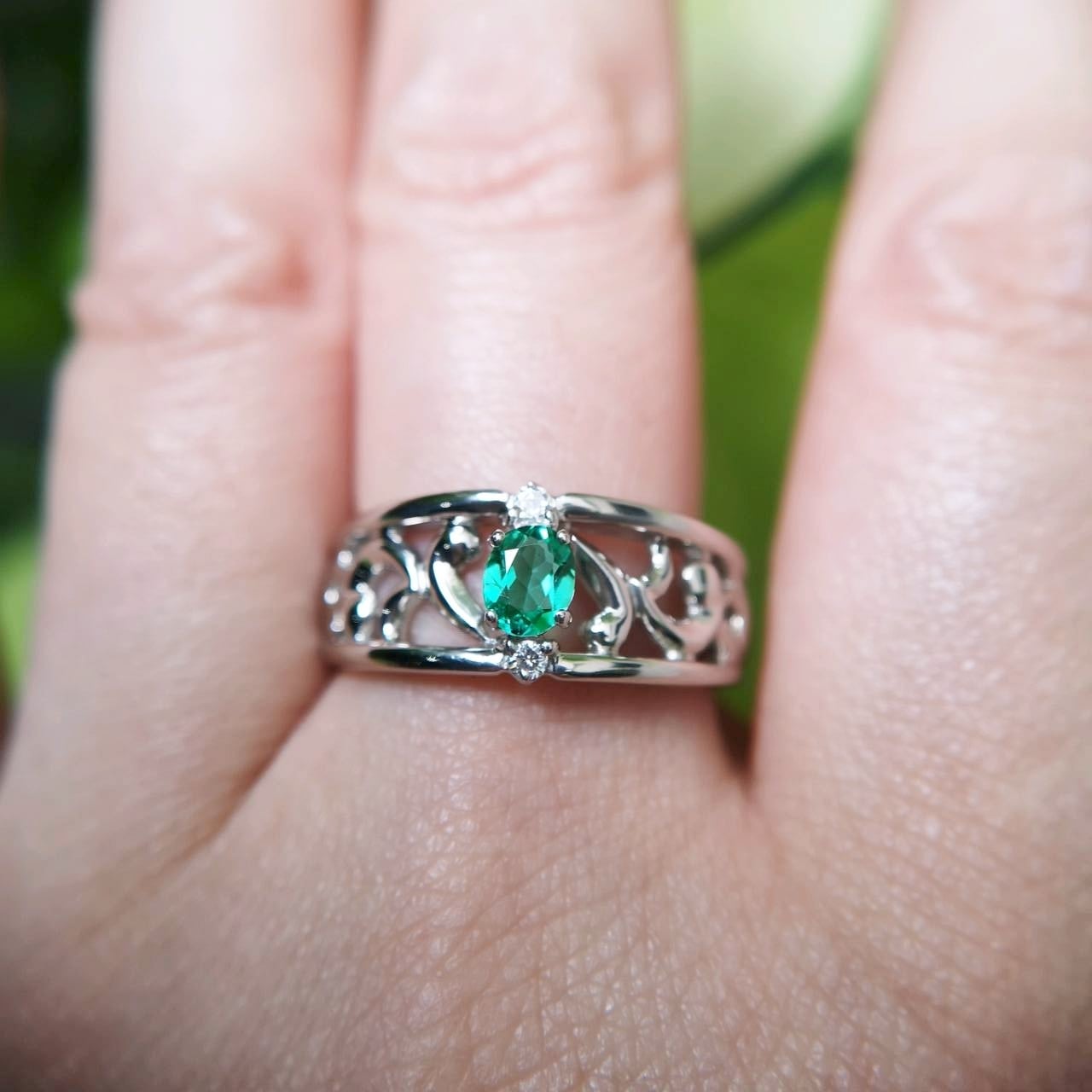 Pt900ブラジル産パライバトルマリンリング | jewelry sumino スミノ宝石