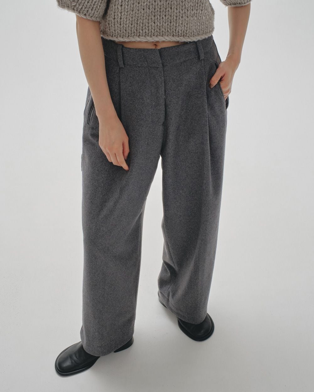 TODAYFUL(トゥデイフル) Wool Painter Pants | サウスオレンジ｜メンズ
