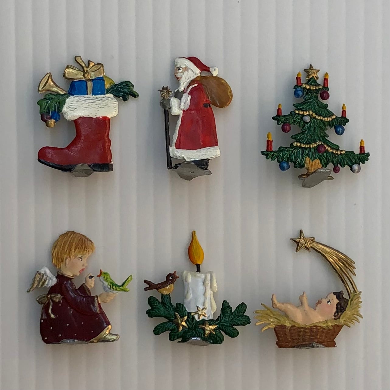 ヴィルヘルム・シュヴァイツァー工房 / 錫ミニクリスマス6点 | wg-anne