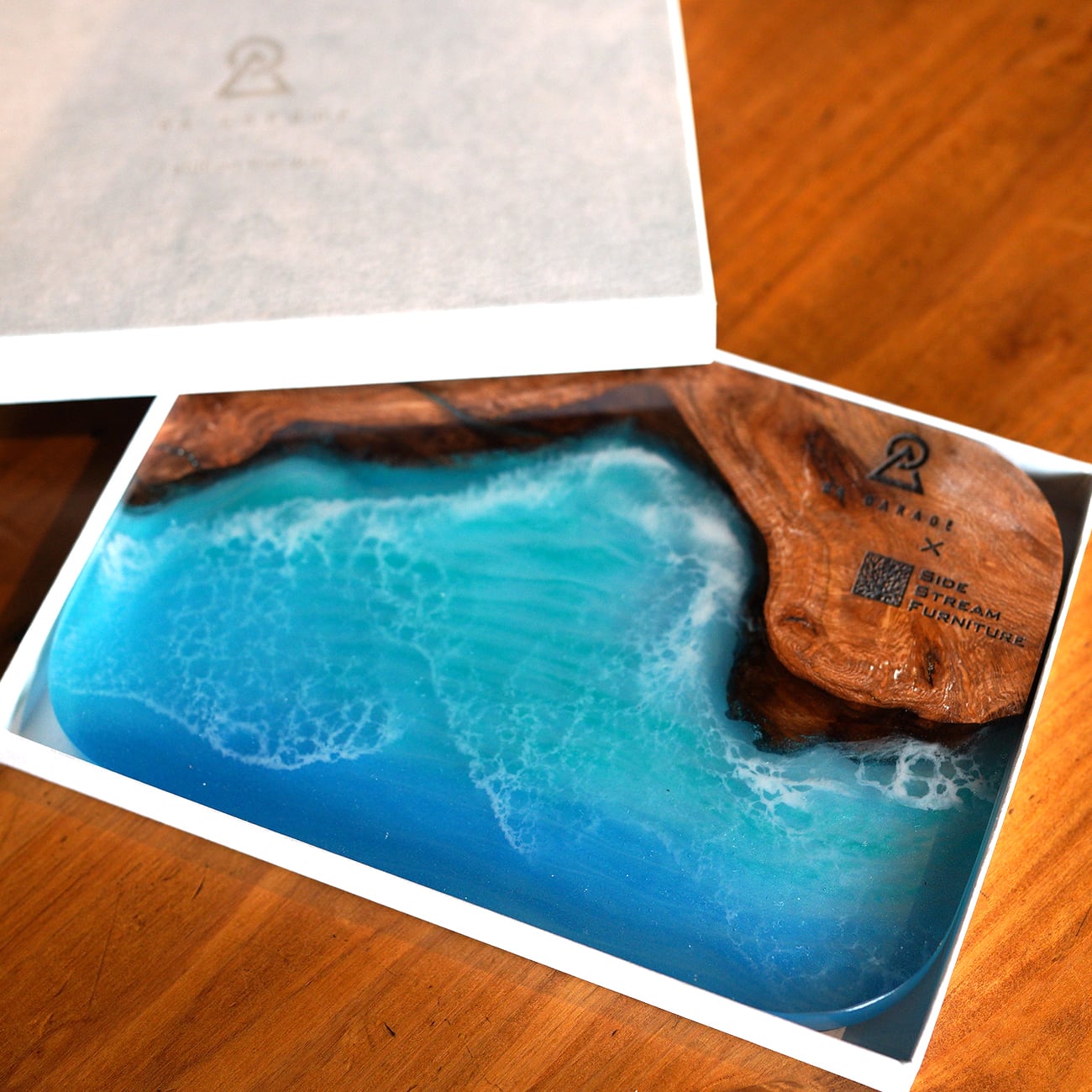 Resin Cutting Board「EARTH BOARD」- Ver ZENIBAKO | 8A GARAGE
