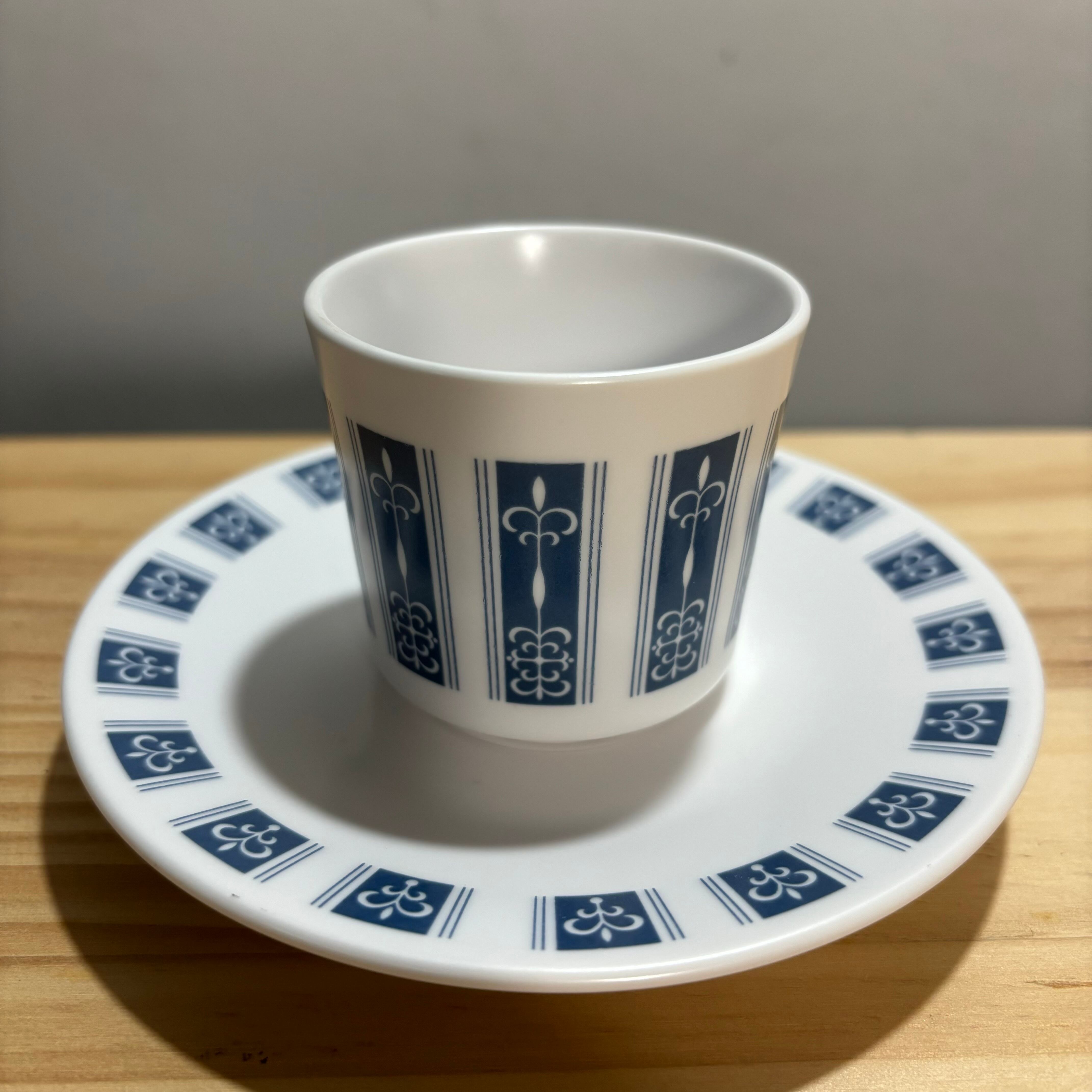 NORITAKE ノリタケ デミタスカップ&ソーサー プログレッションチャイナ