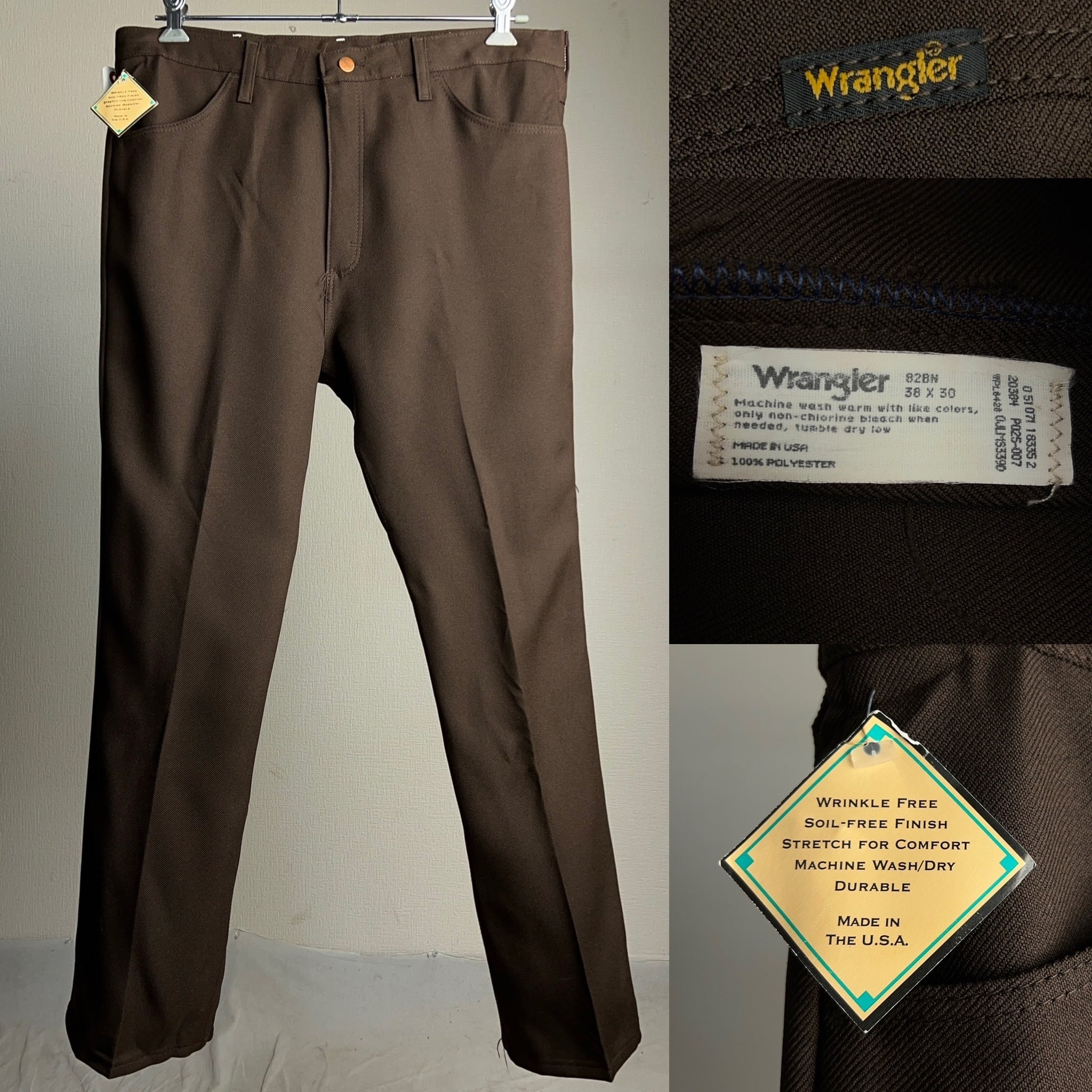 90's Wrangler Wrancher Bootcut Pants Deadstock USA製 W38 L30 90