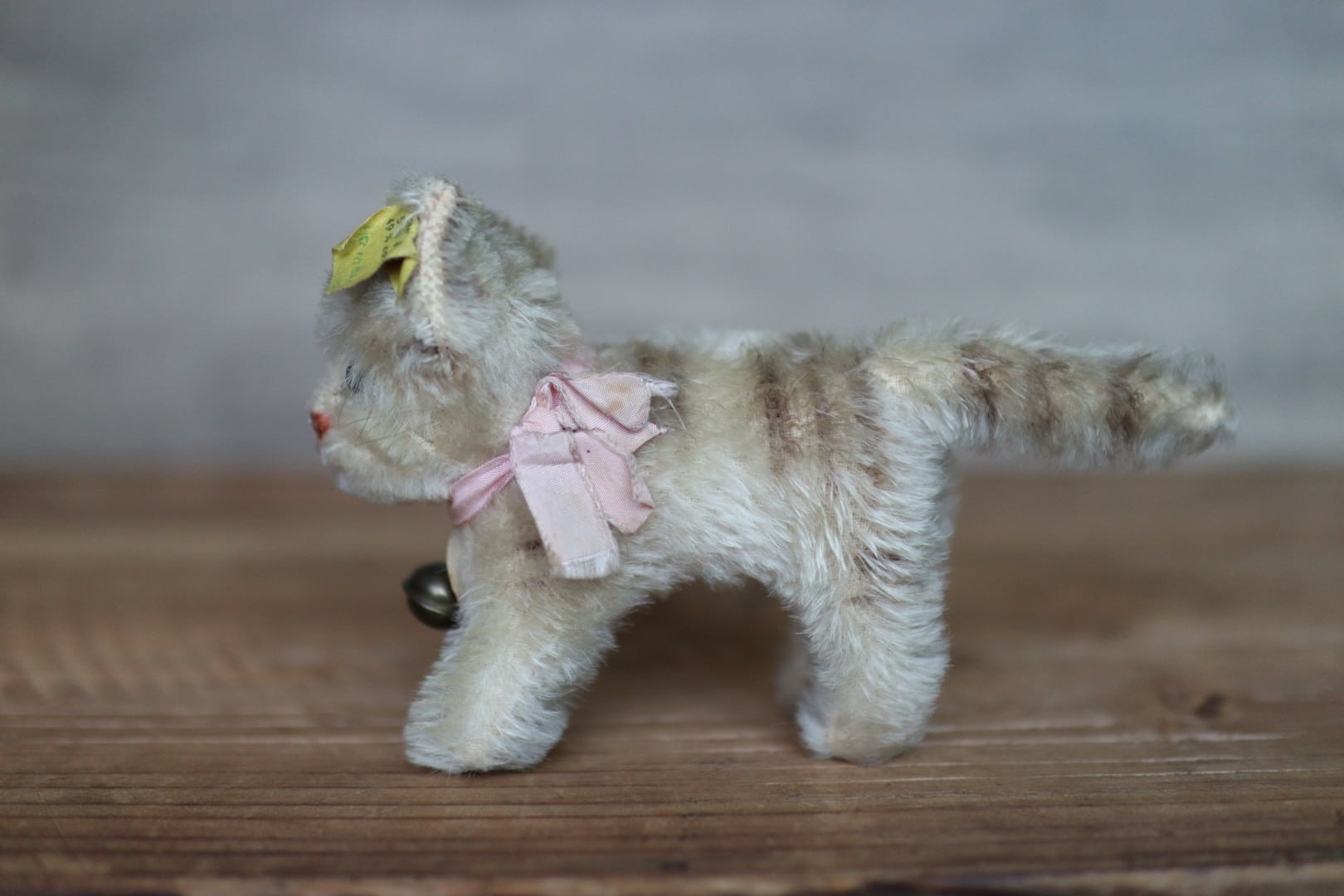 アンティーク シュタイフ ネコ Tabby 10㎝ | ぷちアンティーク