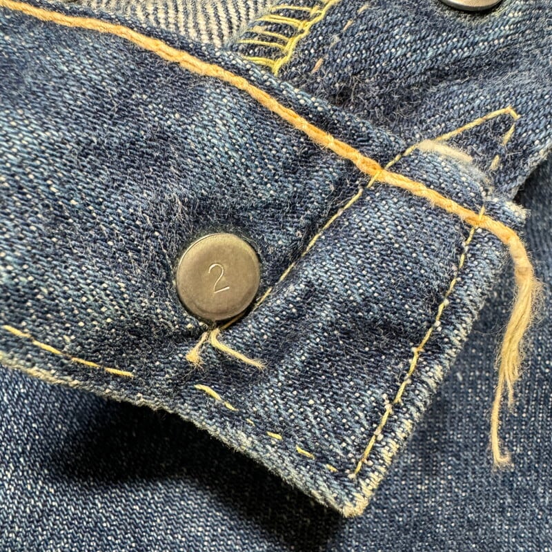 60's LEVI'S リーバイス 501 Big E デニム Sタイプ Vステッチ 足長R