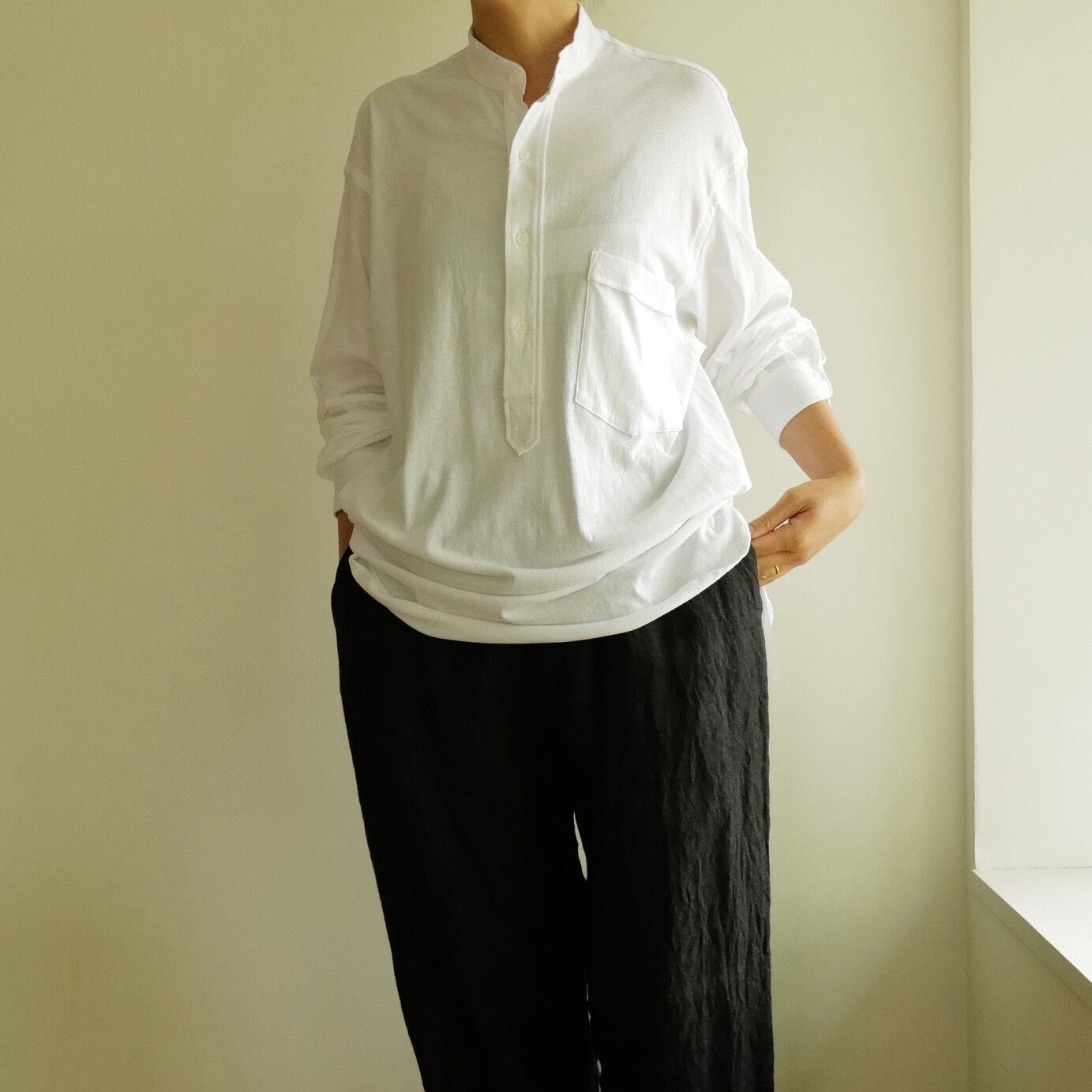 COMOLI ｜ ジャージプルオーバーシャツ | HJ GALLERY