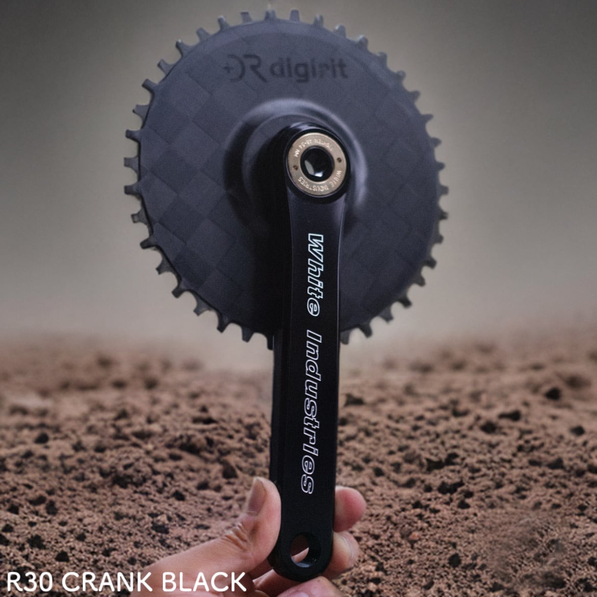 WHITE INDUSTRIES】R30 CRANK (BLACK) | Humhumhug Online Shop