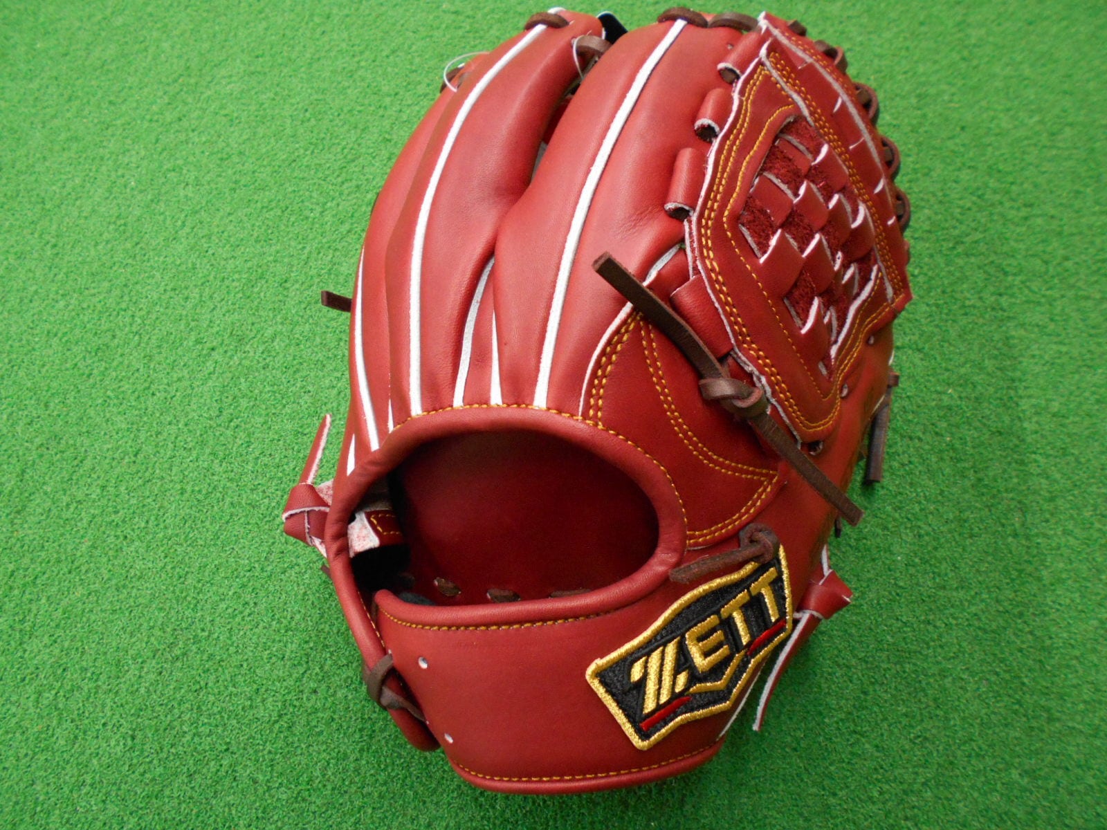 最高品質】硬式内野手用 源田モデル 限定カラーオレンジ ZETT