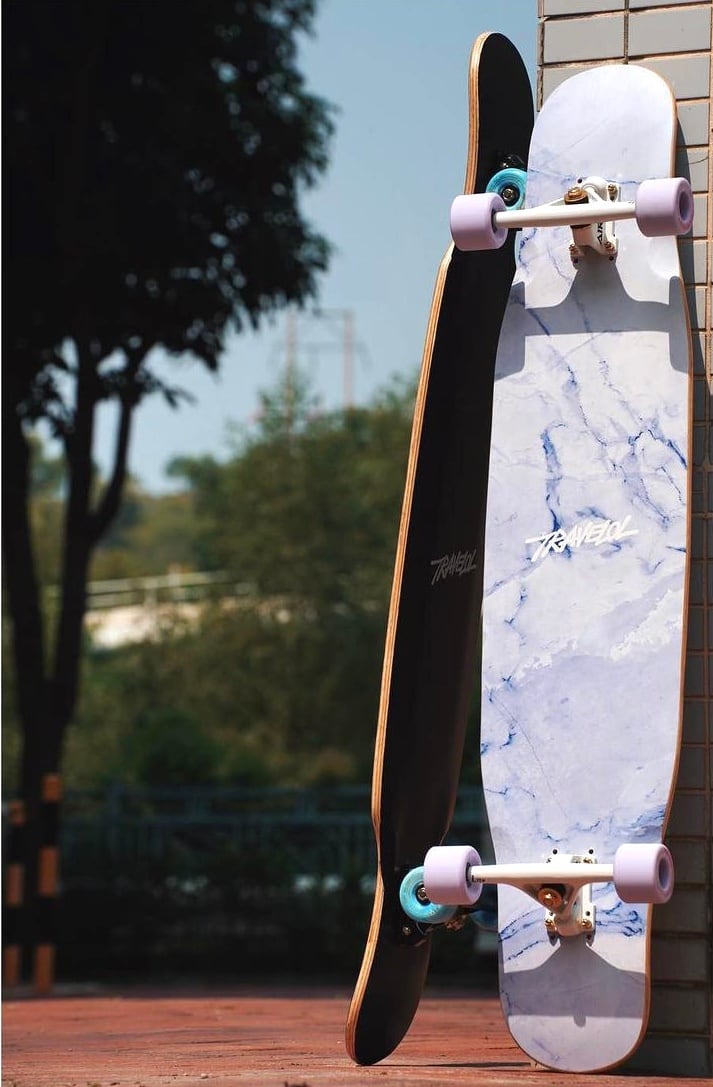 Travelol Marble 43 Purple blue(Deckのみ) | Travelol Japan