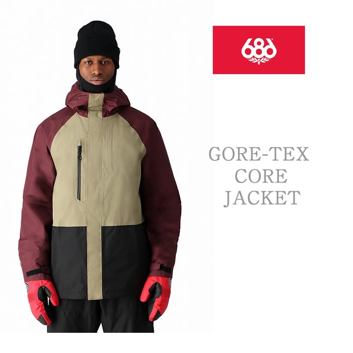 686 six eight six 24/25 Collection『 GORE-TEX CORE SHELL JACKET