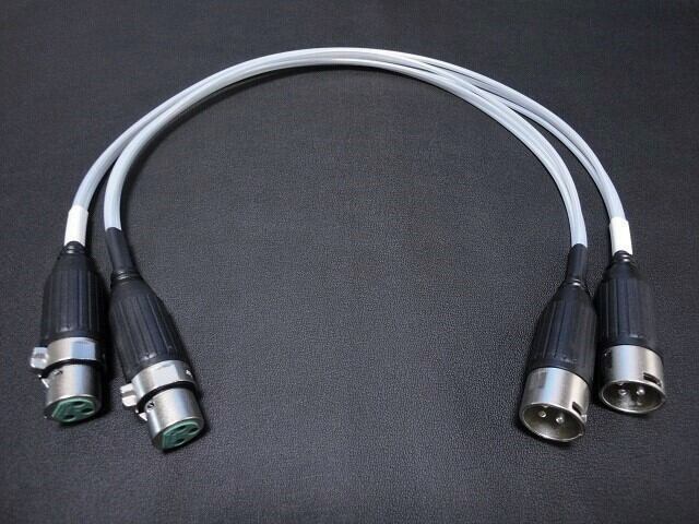 Reference Cables 01 マイクケーブル 黒 XLRメス-XLRオス 5m Reference