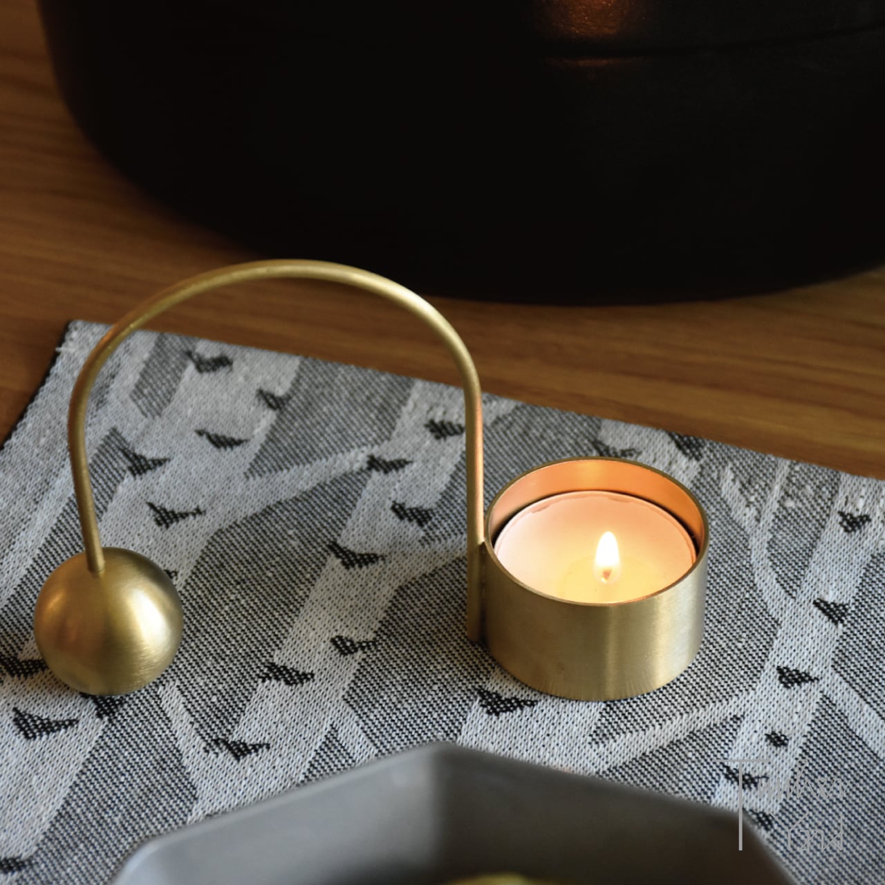 ONLINE限定】Balance Tealight Holder / brass / バランス ティー