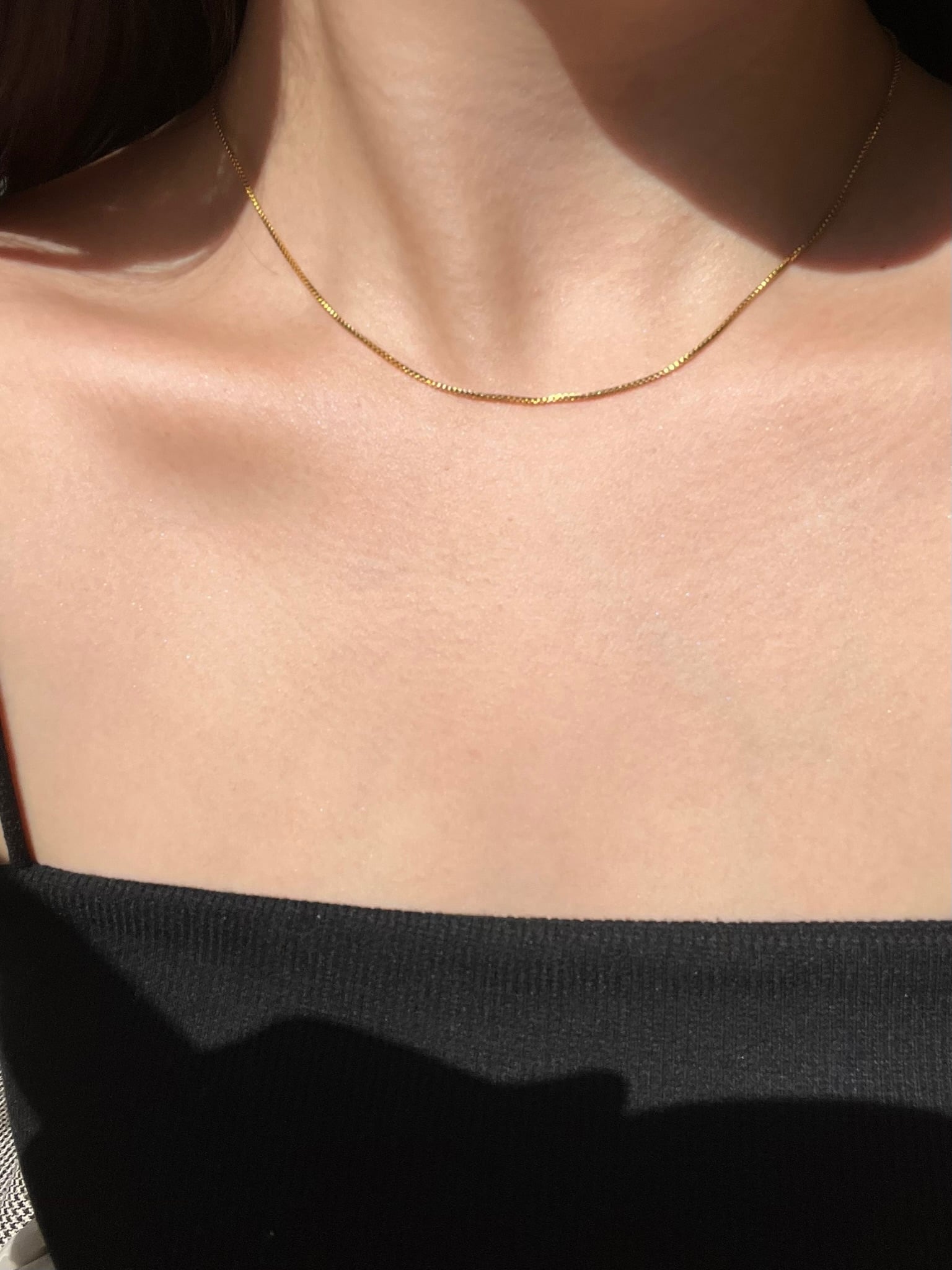 1.1mm venetian chain necklace | Larme.