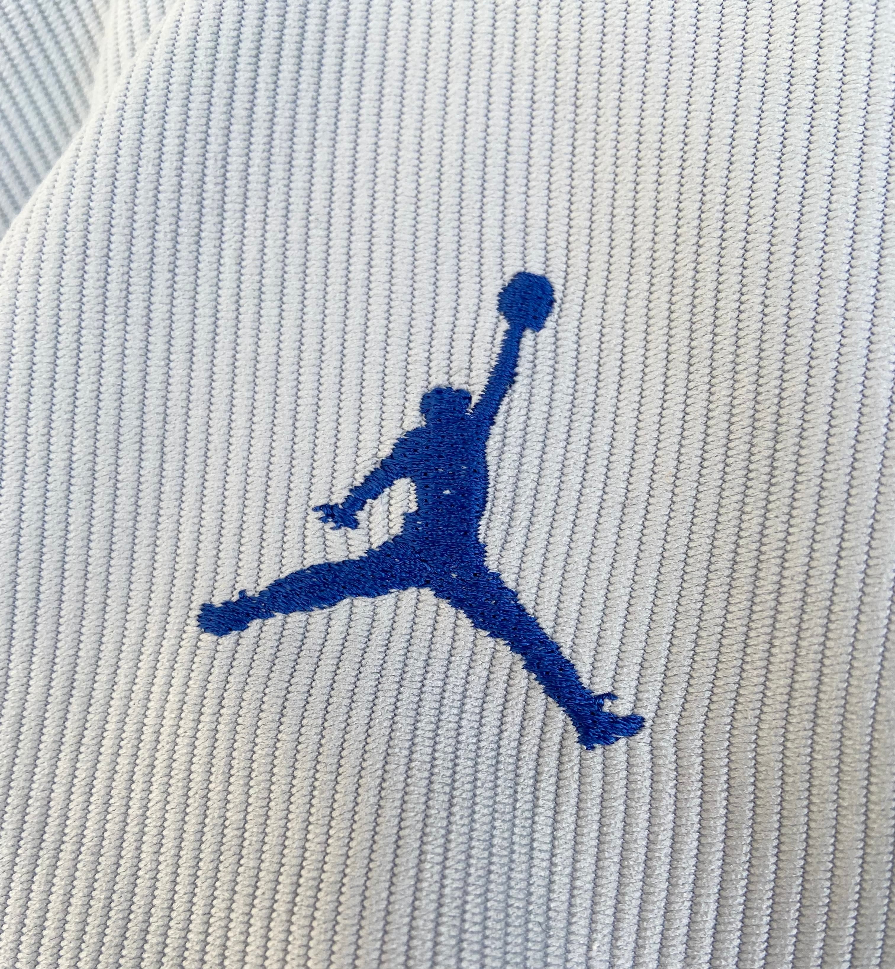 JORDAN ジョーダン 刺繍 ゲームシャツ23 リブライン 背面ロゴ | 【古着