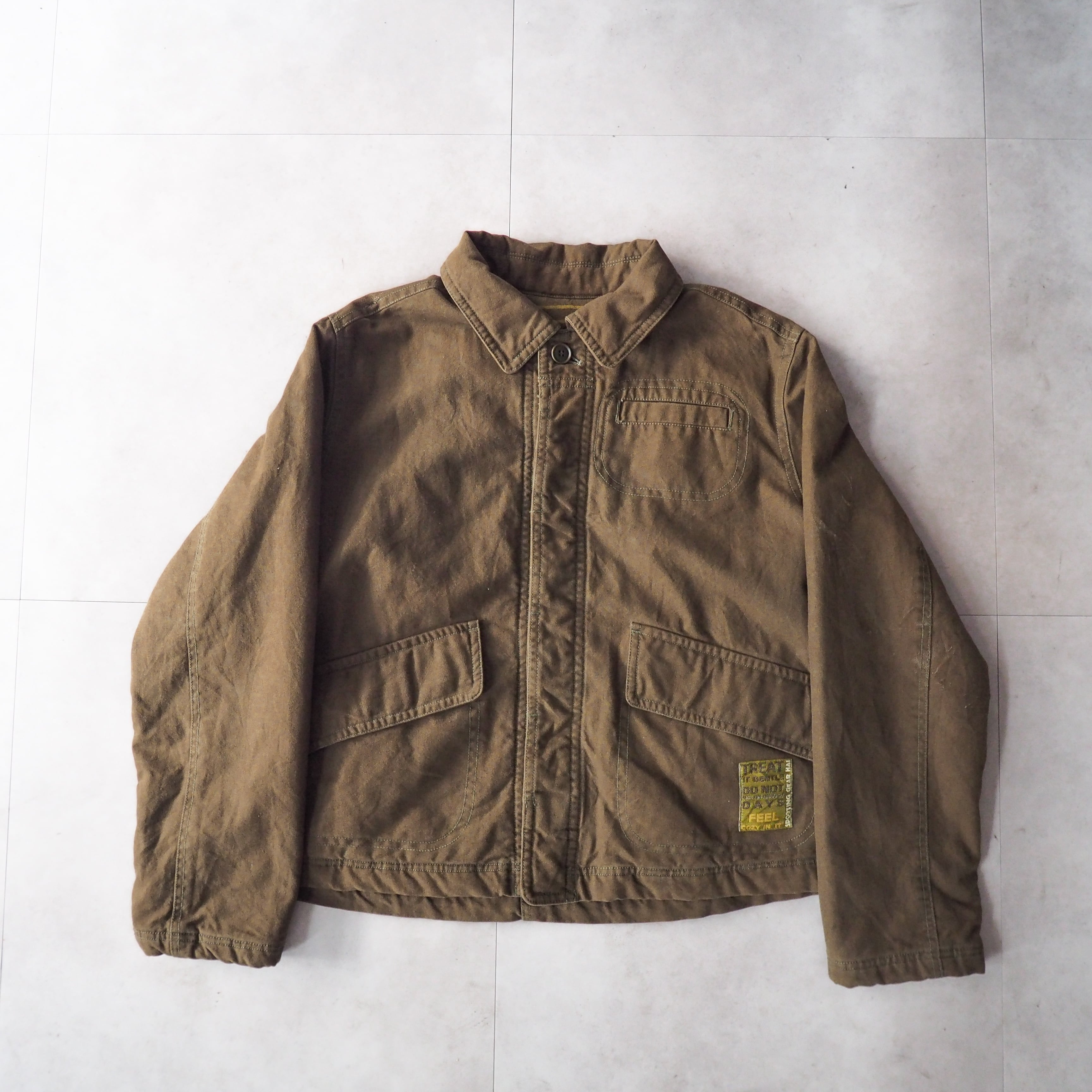 90s “HAI SPORTING GEAR” short length work jacket 90年代 ハイス