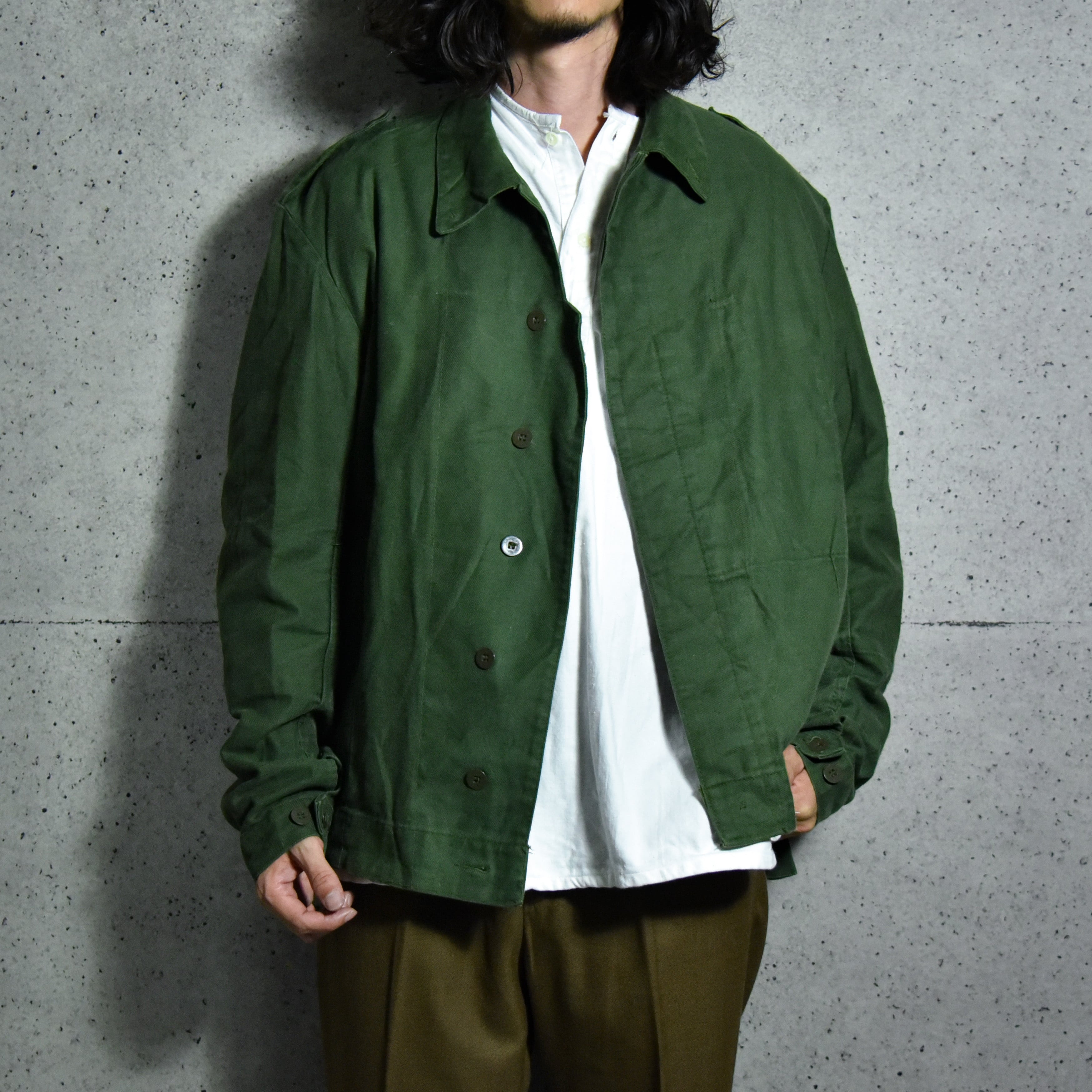 Swedish Army Mechanic Jacket スウェーデン軍 メカニック ジャケット
