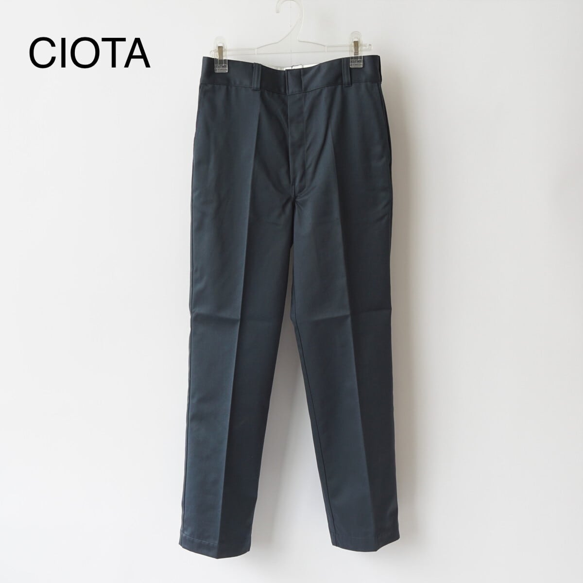 CIOTA/シオタ・スビンコットンポリエステルツイルワークパンツ | a