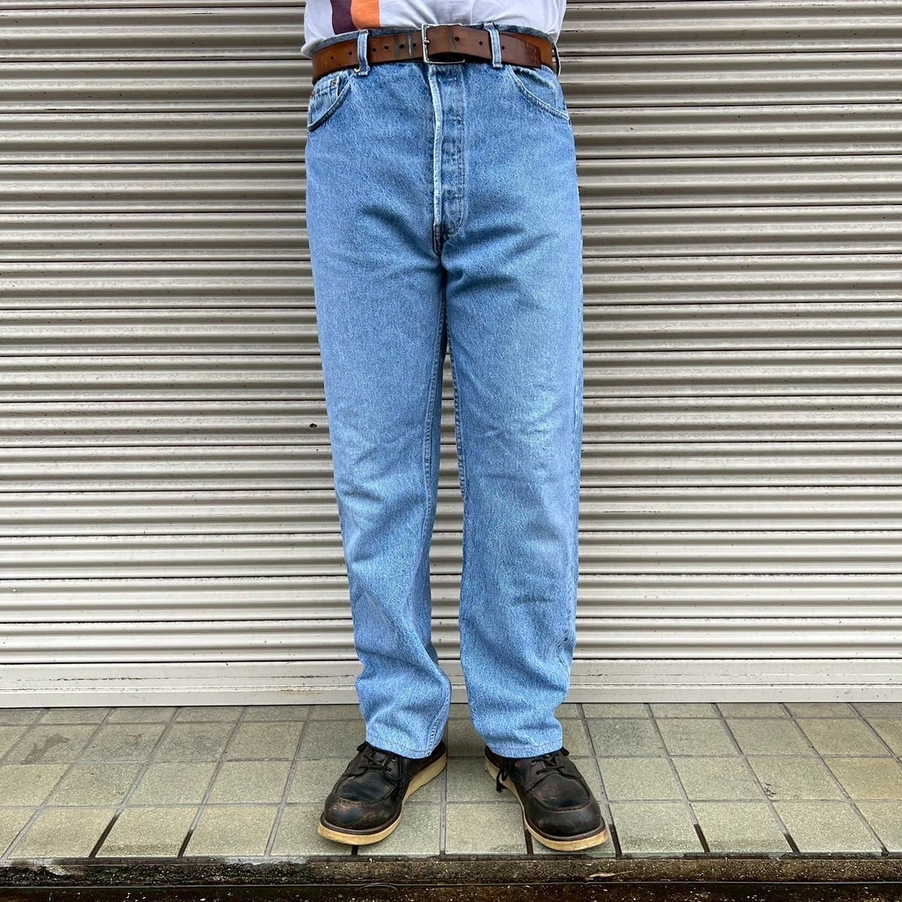90s USA製 Levi's 501 デニムパンツ W36 L36 W88cm リーバイス