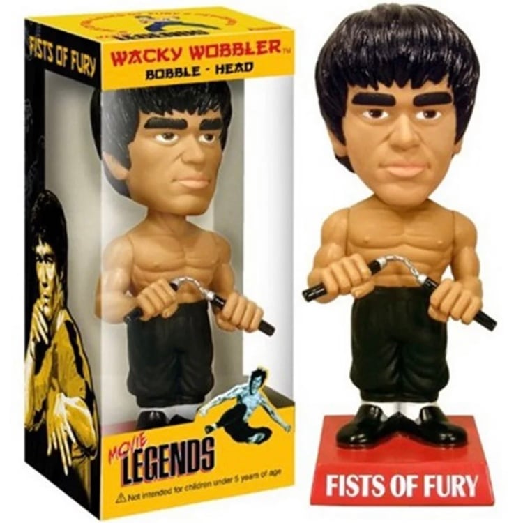 ブルースリー ボブルヘッド 首振り人形 Bruce Lee 李小龍 フィギュア
