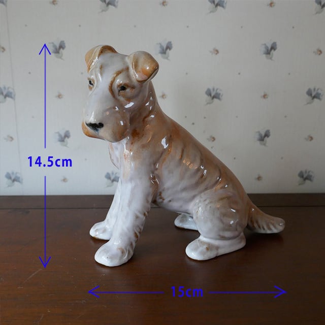 ヴィンテージ 陶器製犬の置物 | collection_prive