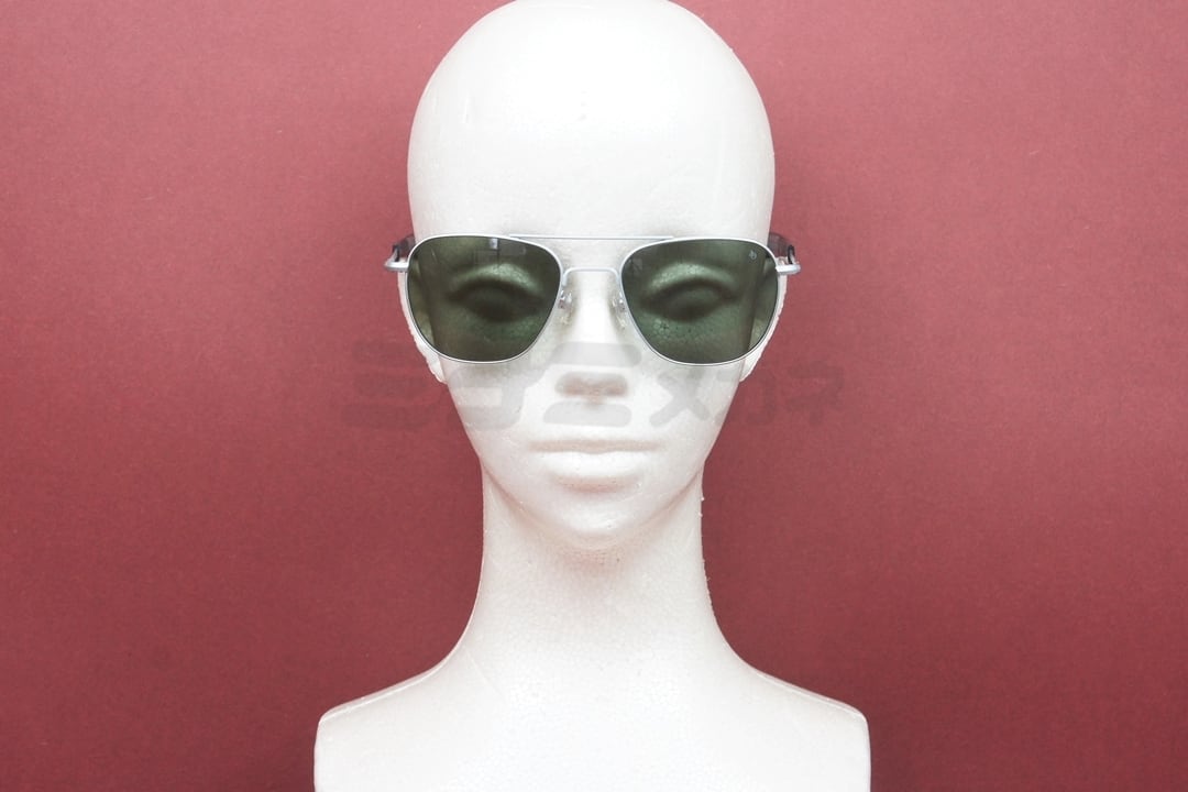 American Optical サングラス Original Pilot COL.MATTE SILVER 52