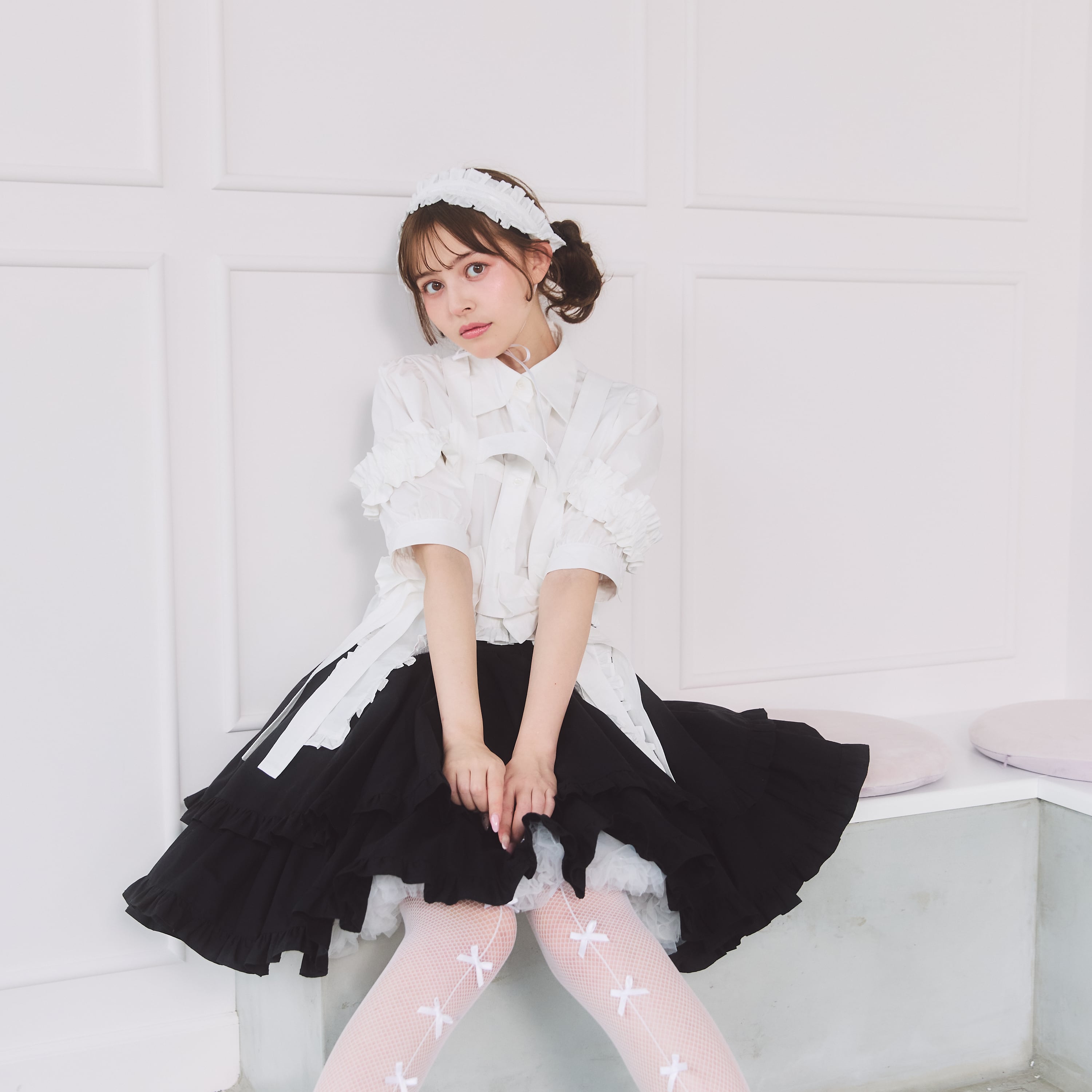 Starry》フリルミディスカート | lilLilly official webstore