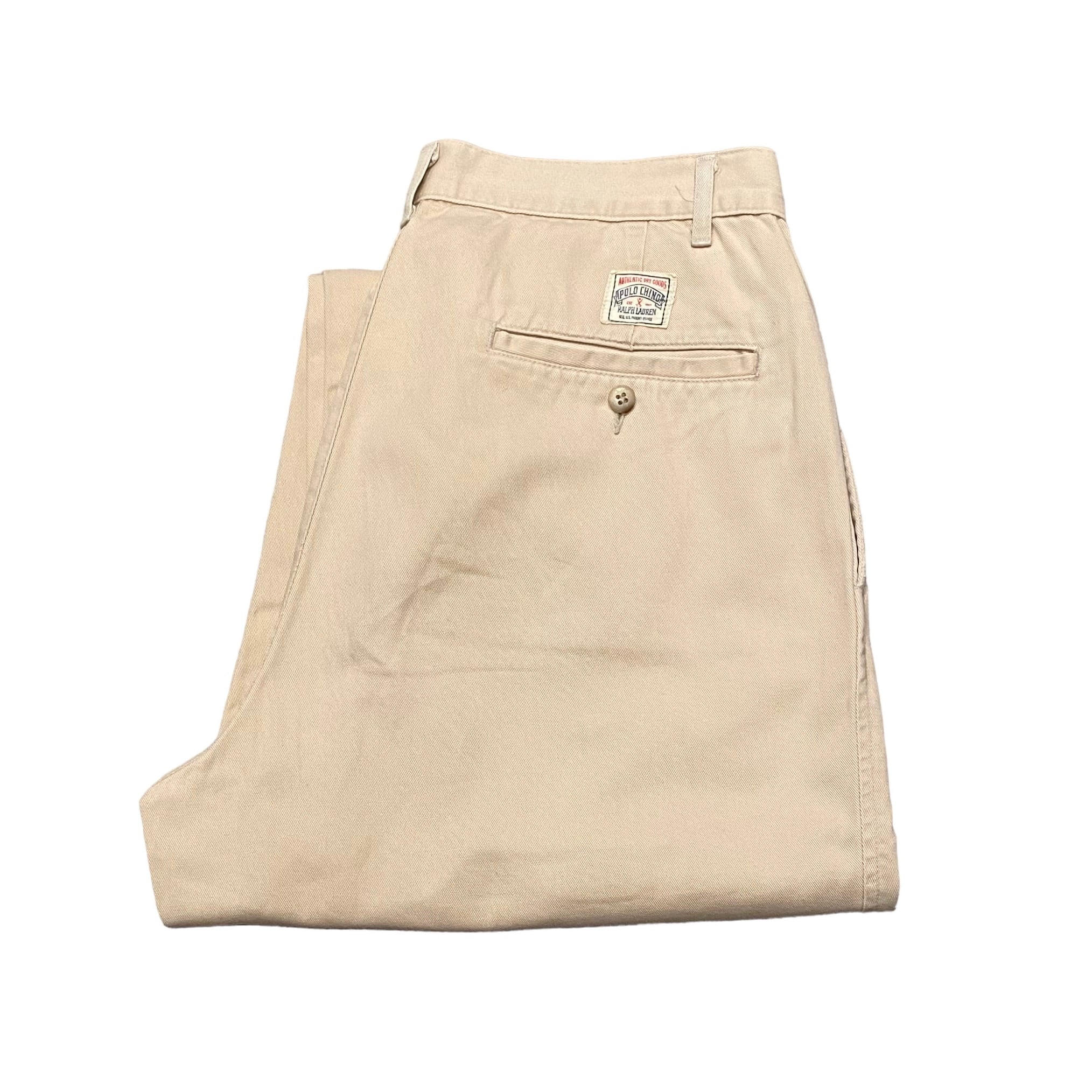 90's USA製 Polo Ralph Lauren 2Tuck Chino Pants W29 / ポロ・ラルフ